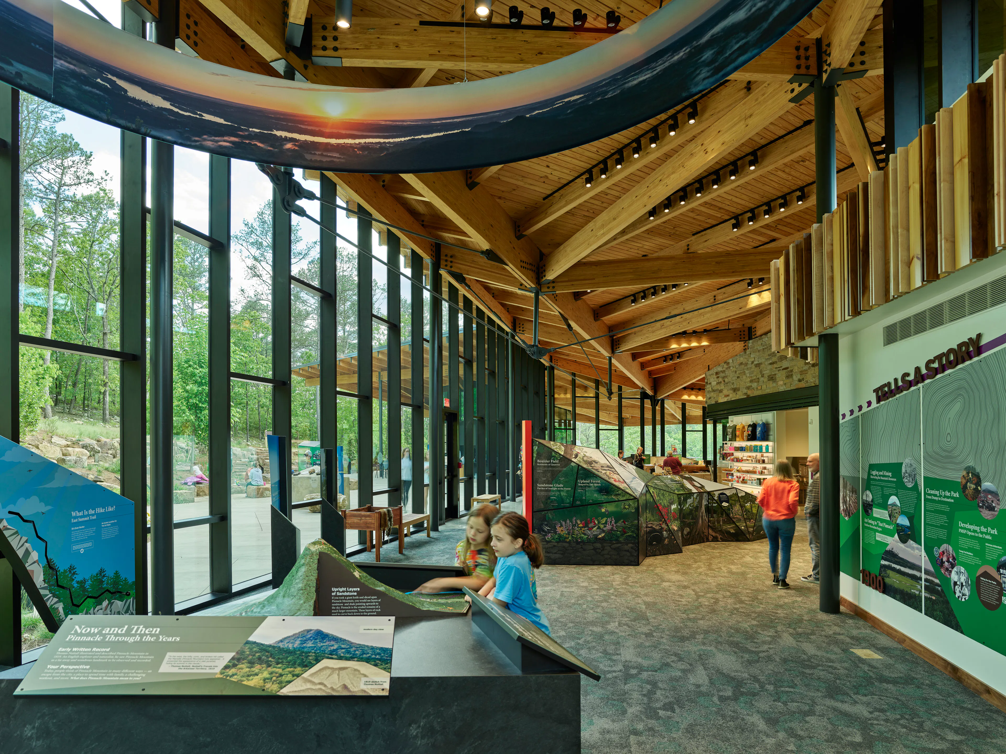 Pinnacle Mountain State Park Visitor Center — 15