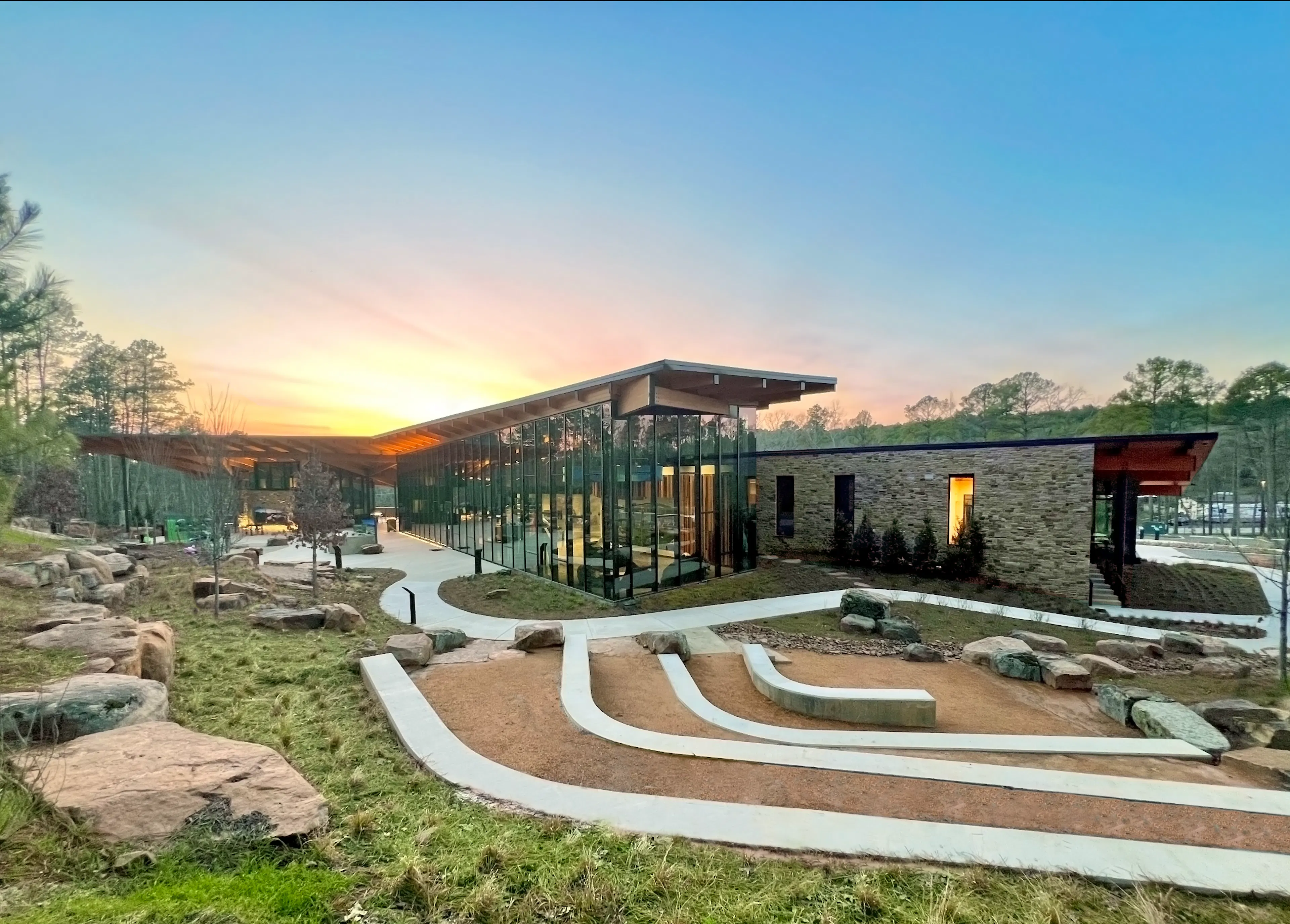 Pinnacle Mountain State Park Visitor Center — 20