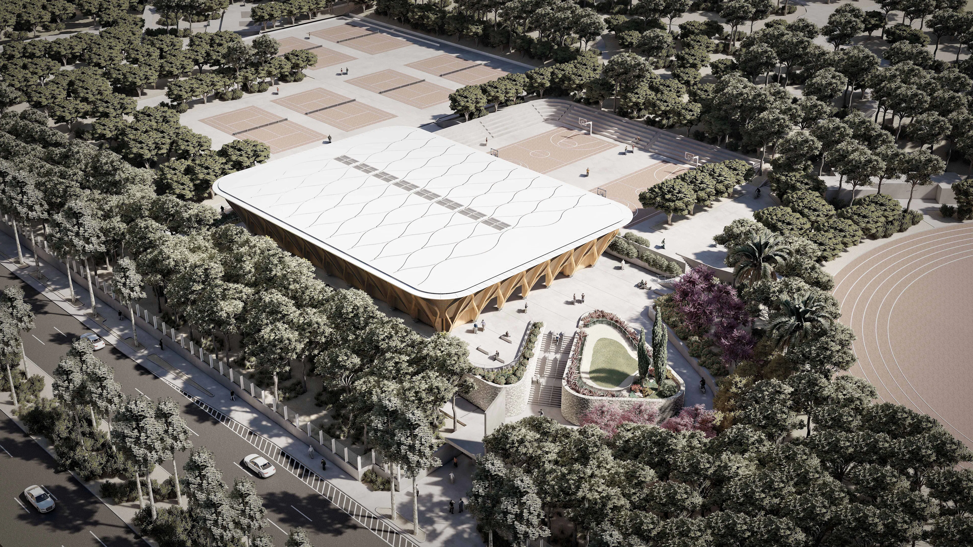 Kyathos I Mass Timber Arena