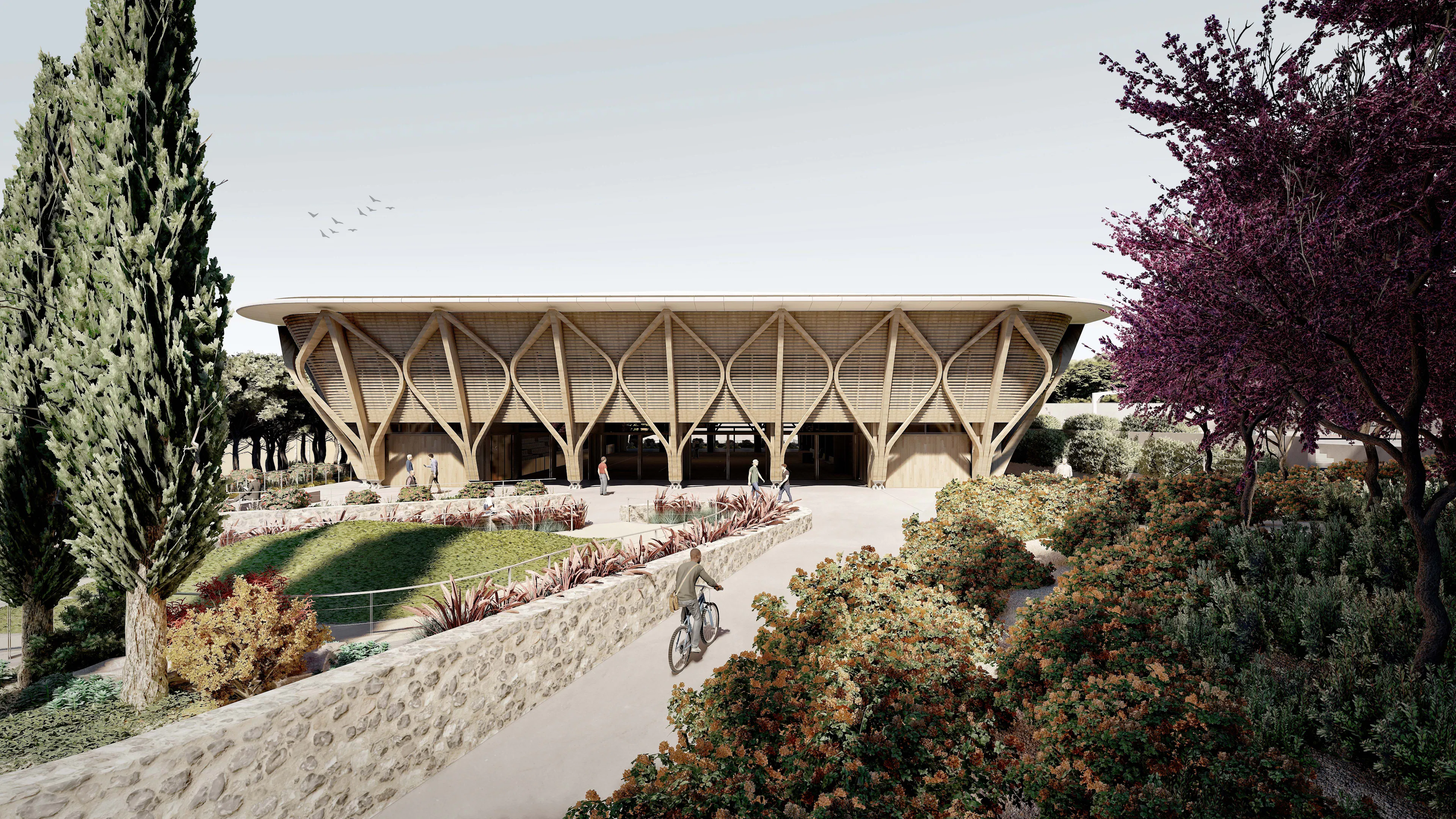 Kyathos I Mass Timber Arena — 2