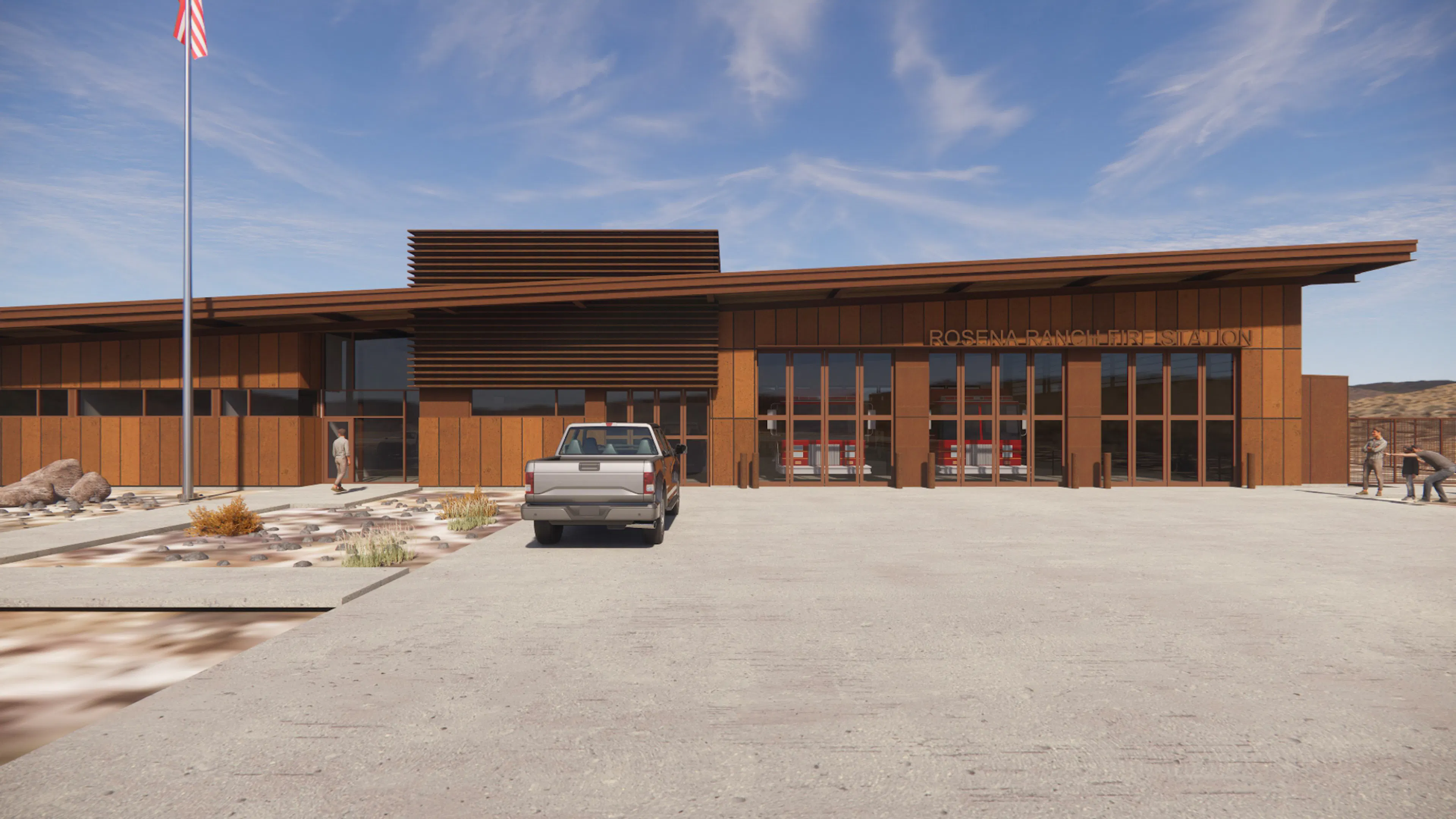 Rosena Ranch Fire Station — 2
