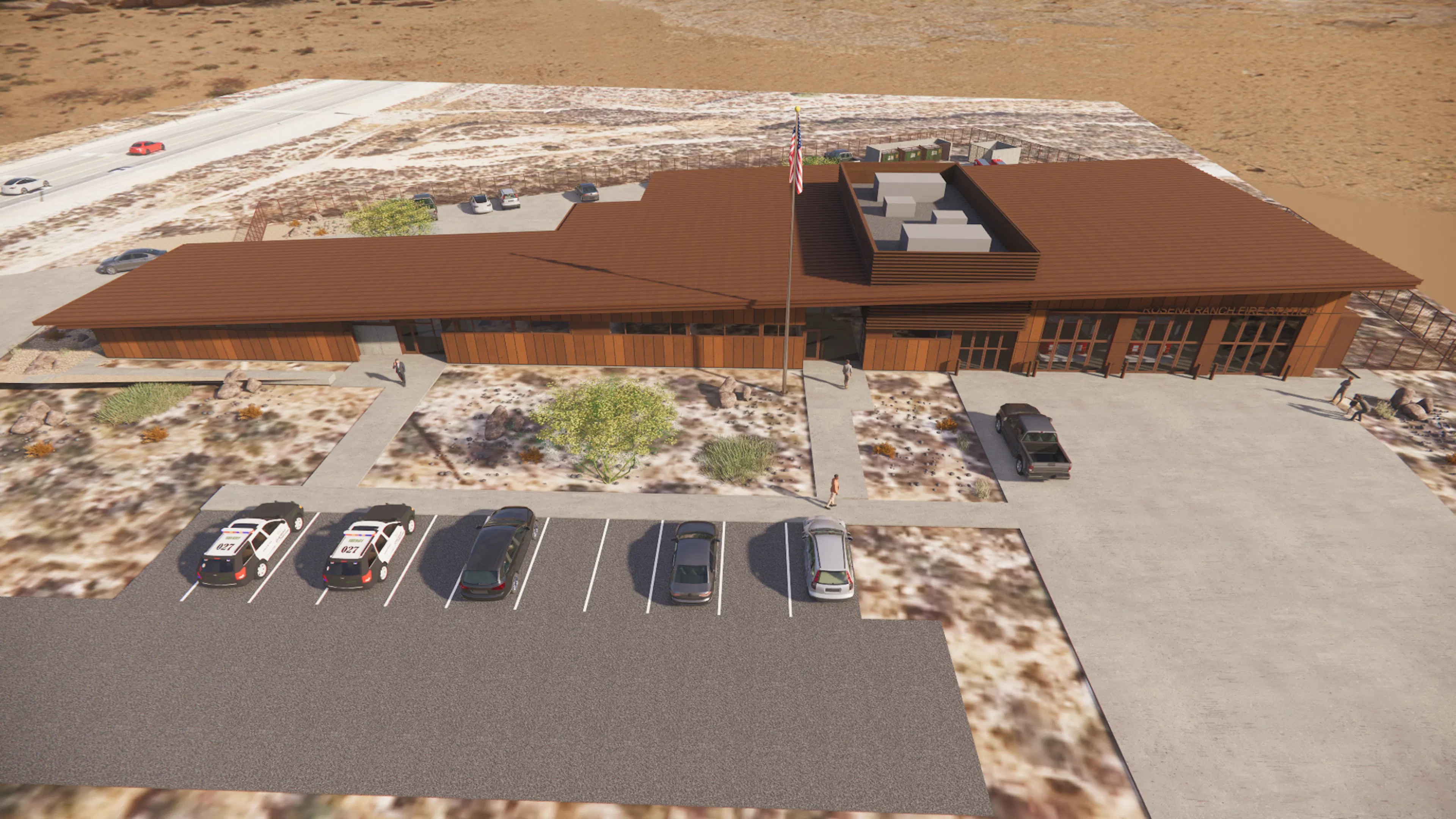 Rosena Ranch Fire Station — 3