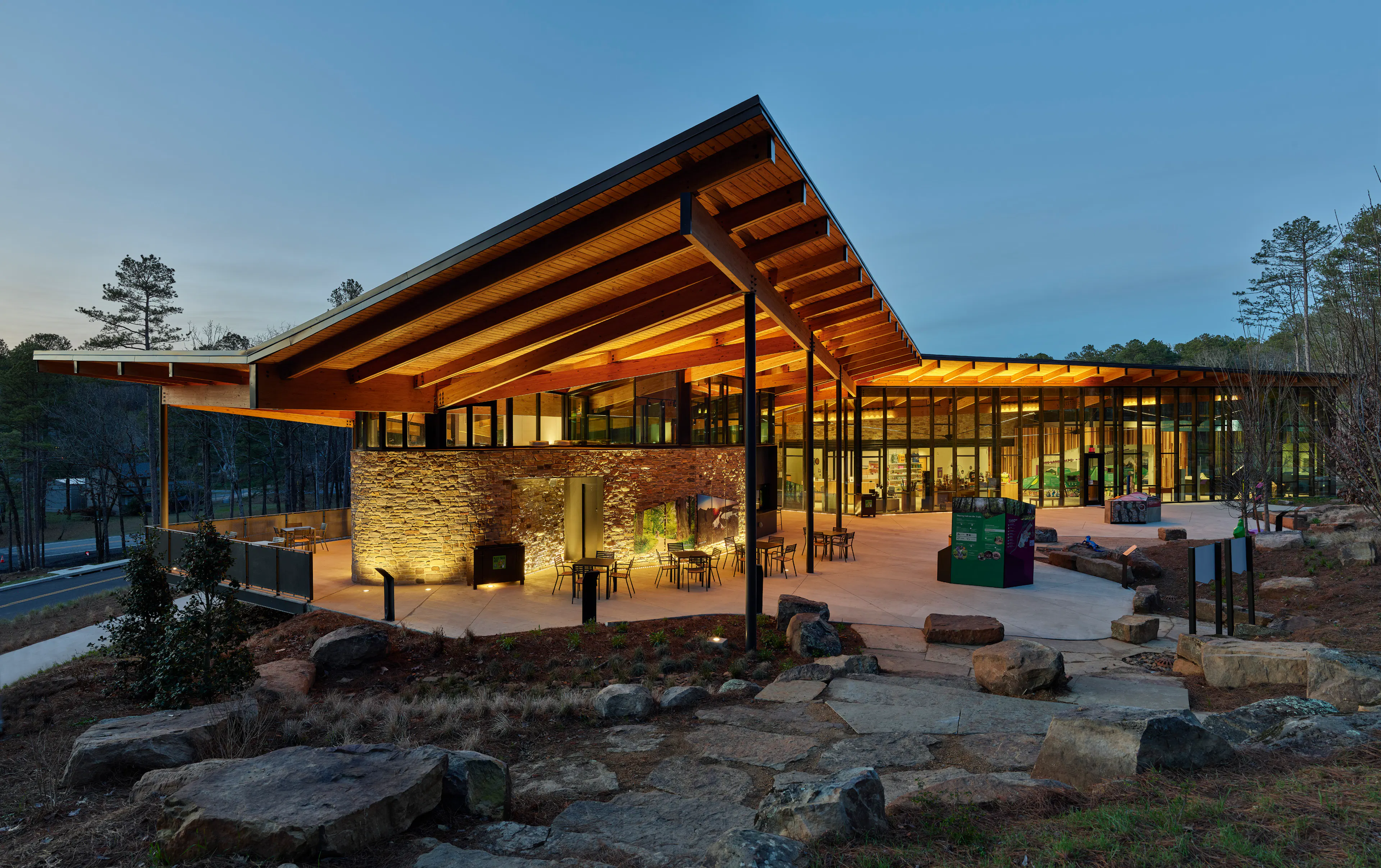 Pinnacle Mountain State Park Visitor Center — 26