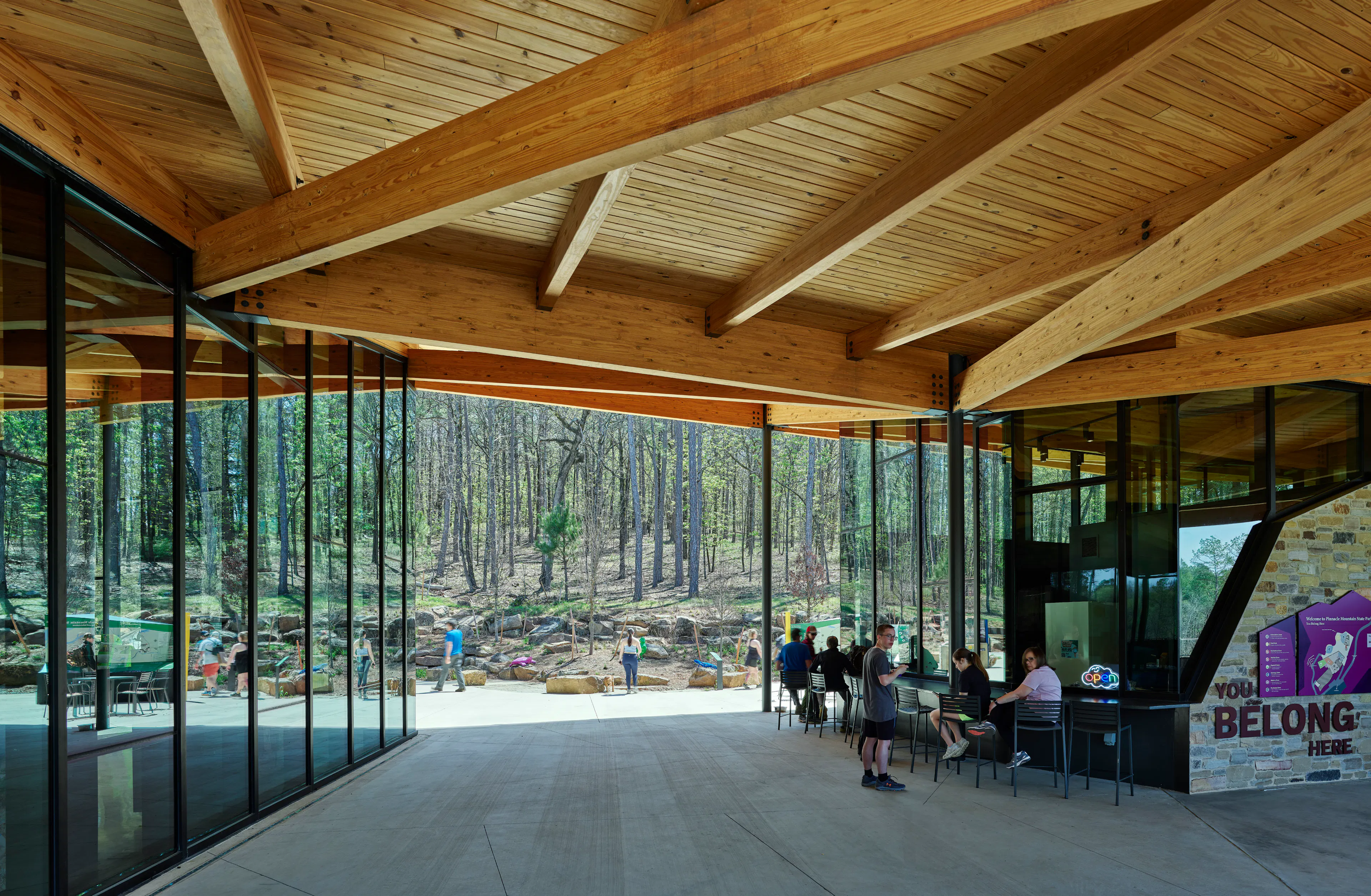 Pinnacle Mountain State Park Visitor Center — 11