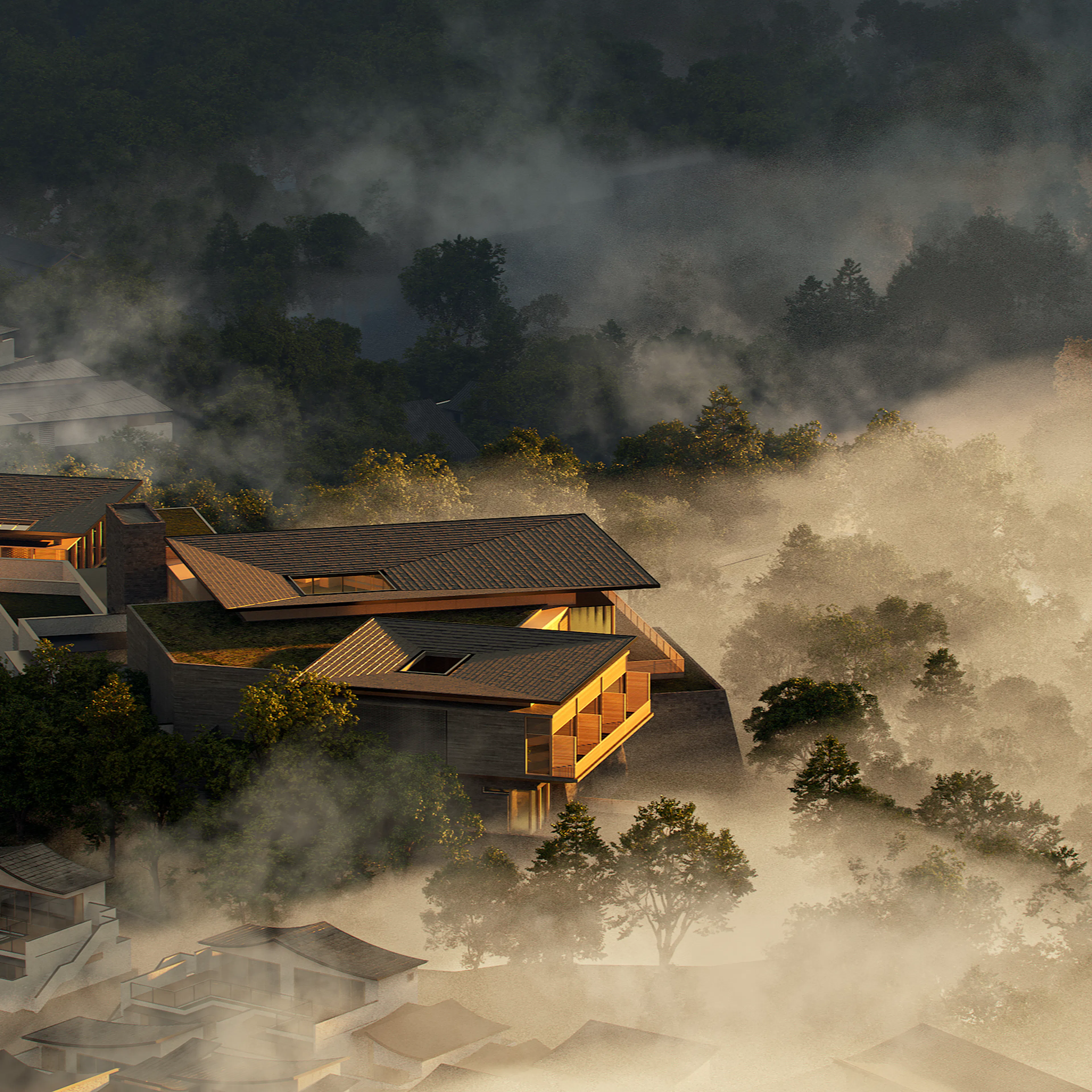 Kimpton Huangshan, line+ explores the spirit of Huizhou through a contemporary spatial narrative