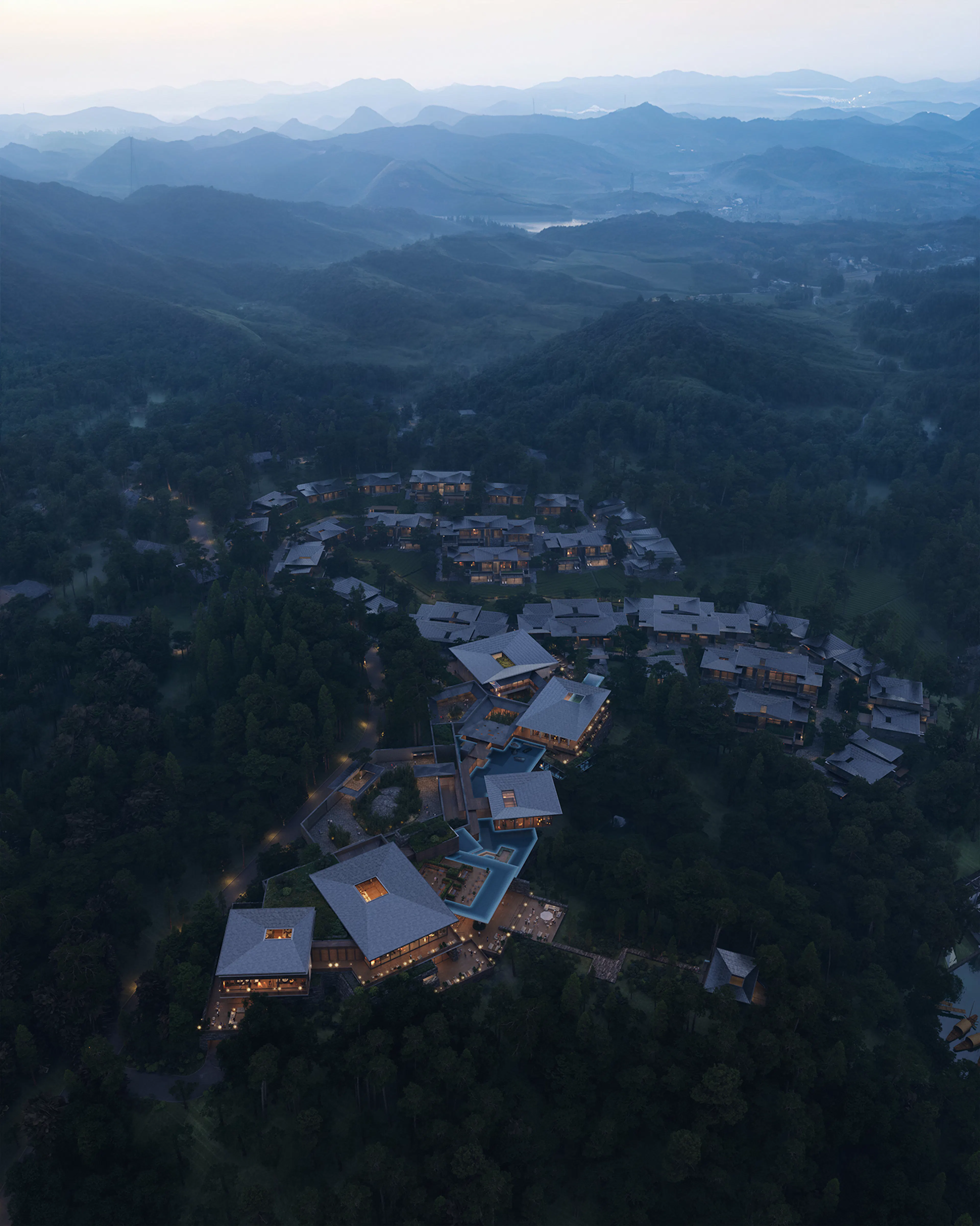 Kimpton Huangshan, line+ explores the spirit of Huizhou through a contemporary spatial narrative — 7