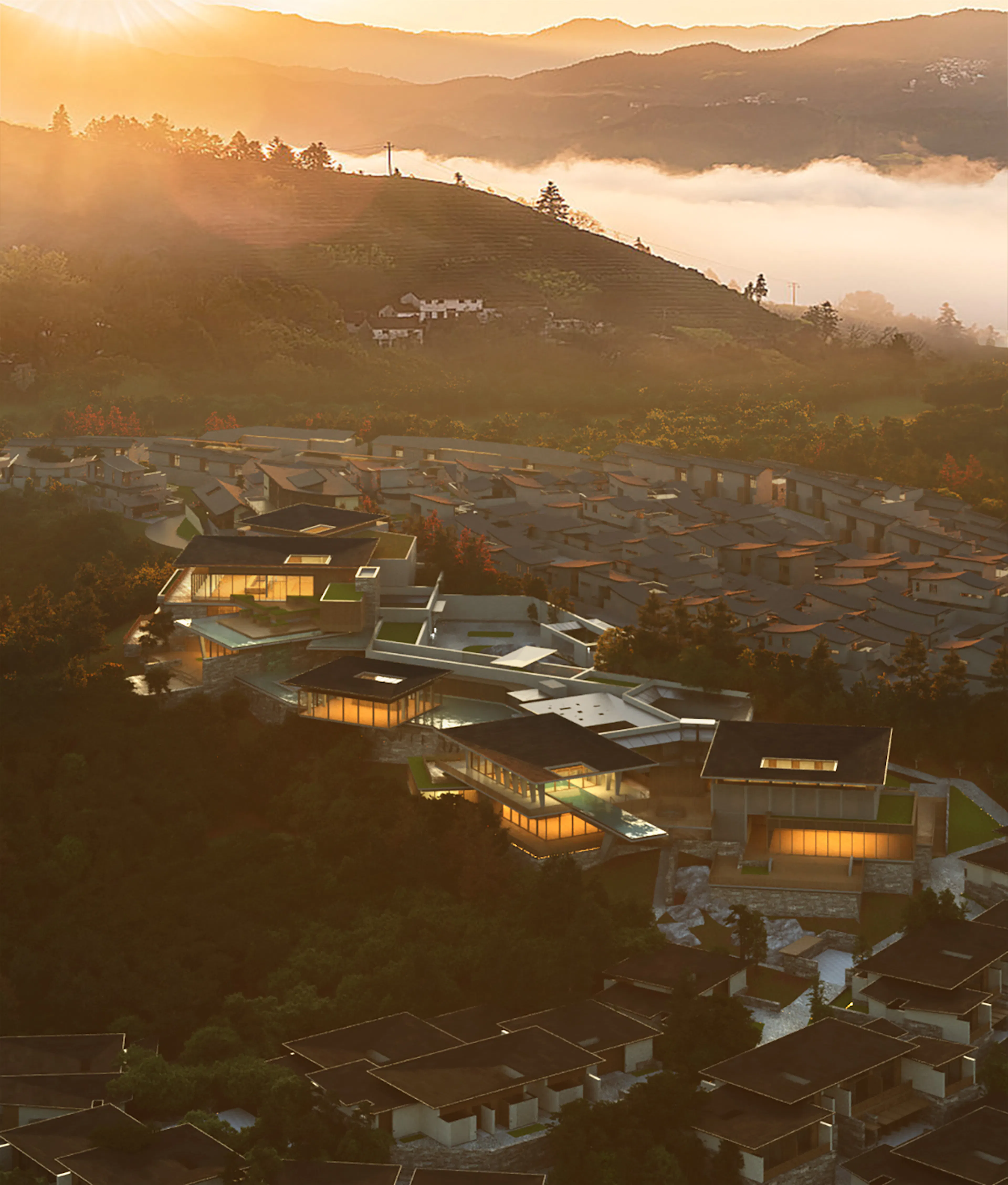 Kimpton Huangshan, line+ explores the spirit of Huizhou through a contemporary spatial narrative — 10