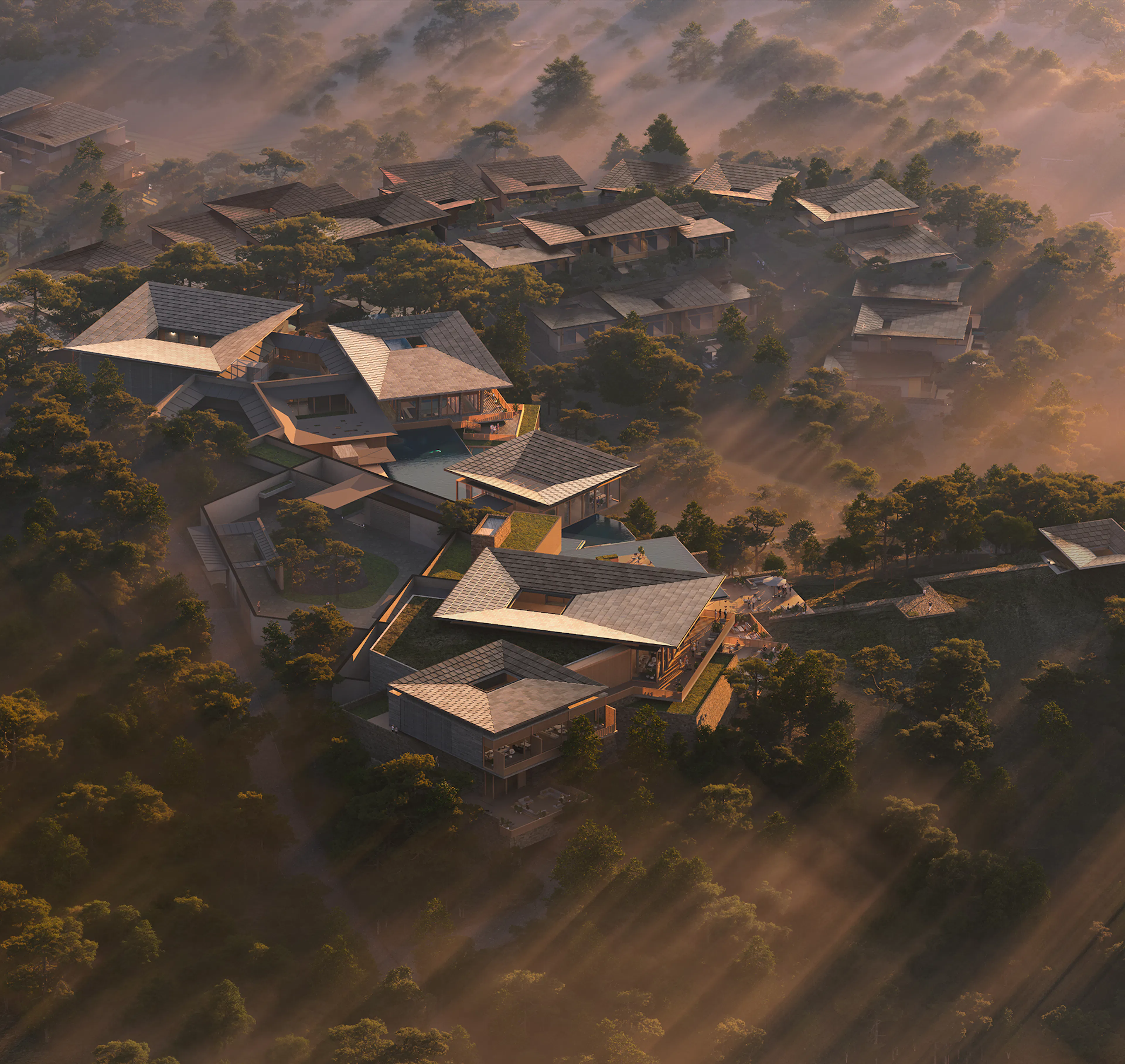Kimpton Huangshan, line+ explores the spirit of Huizhou through a contemporary spatial narrative — 12