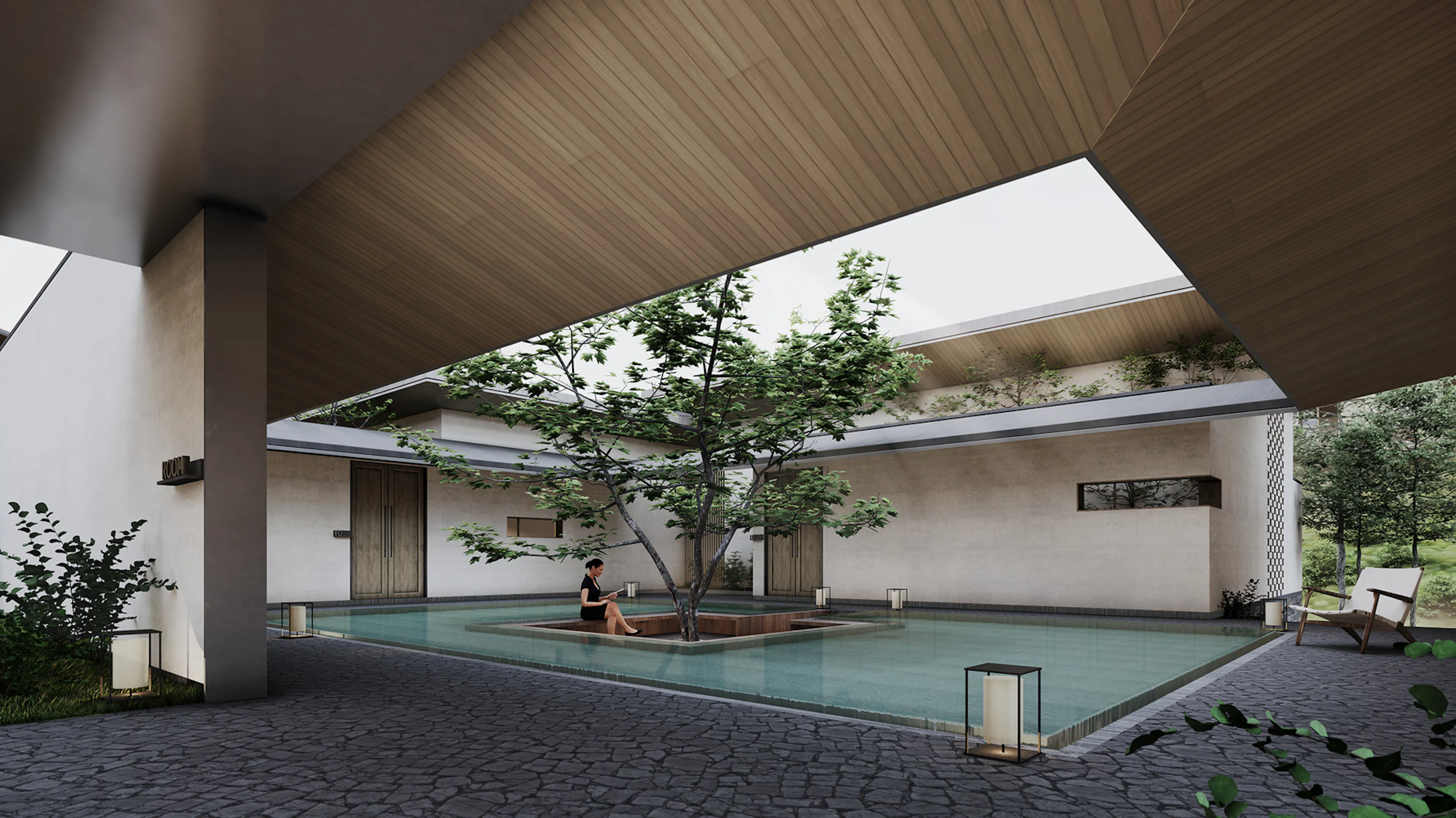 Kimpton Huangshan, line+ explores the spirit of Huizhou through a contemporary spatial narrative — 34