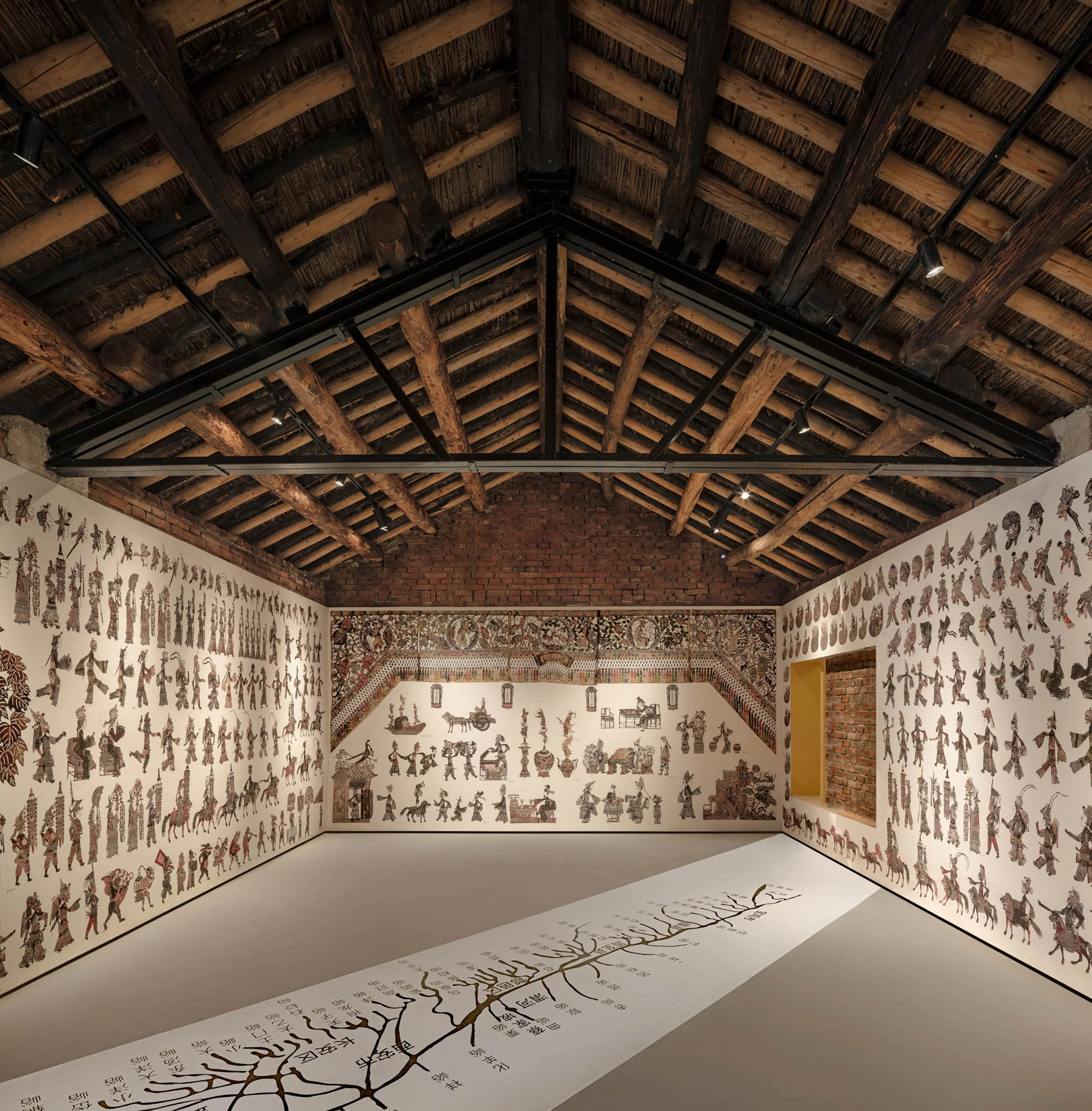Streaming Light Exhibition Hall – Courtyard Renovation for the GuanZhong Mangba Art Festival — 11