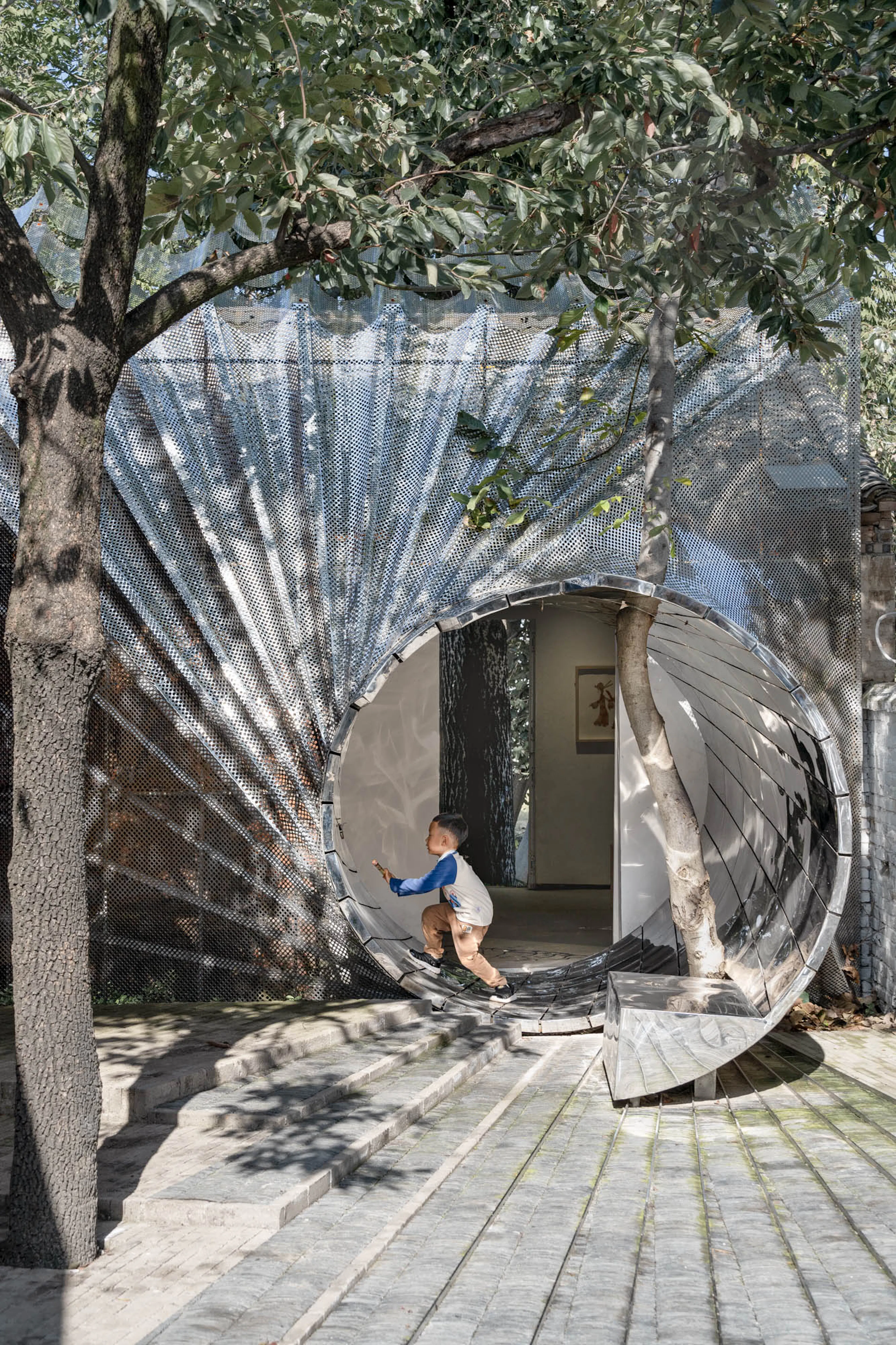 Streaming Light Exhibition Hall – Courtyard Renovation for the GuanZhong Mangba Art Festival — 17