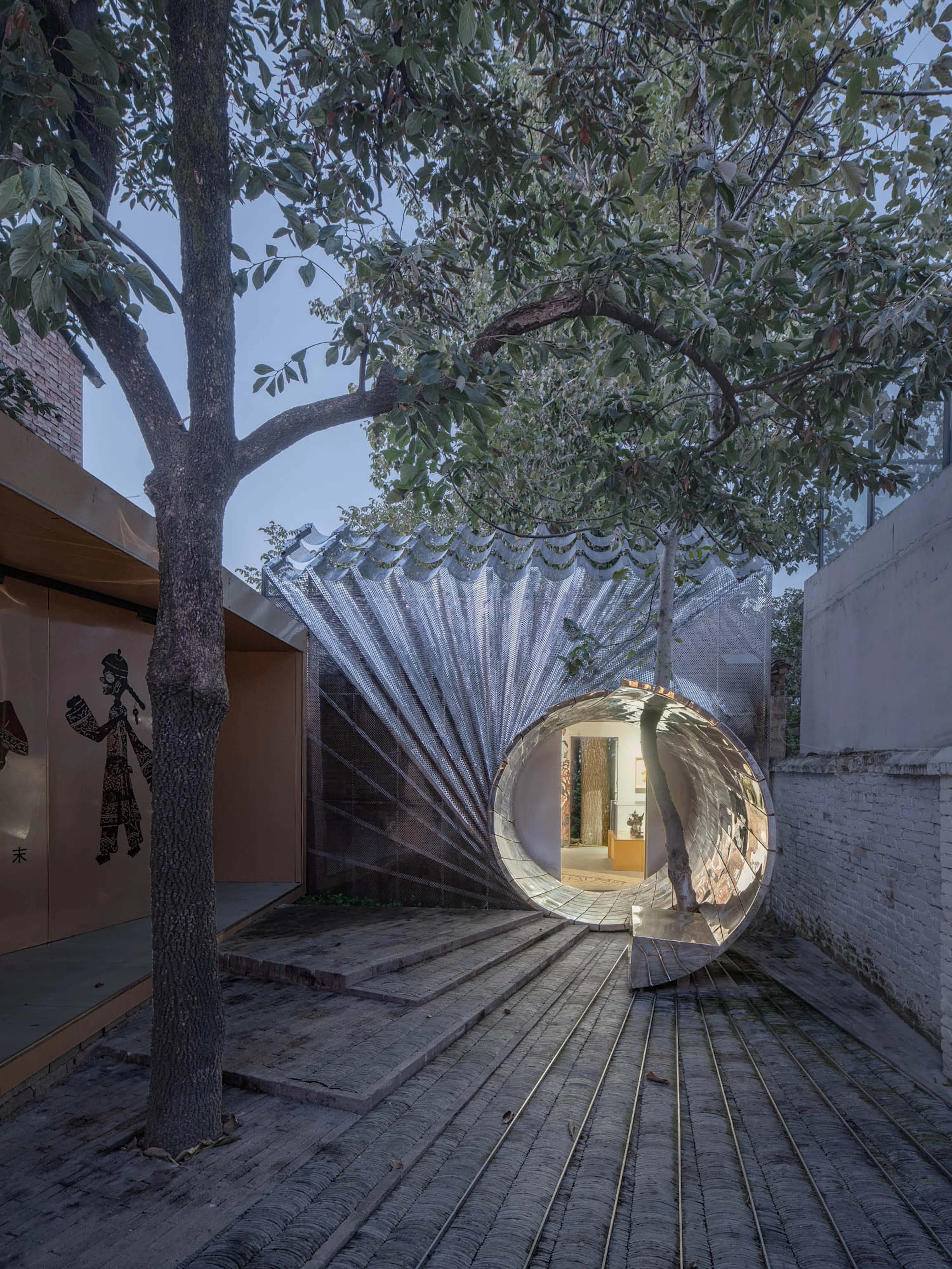 Streaming Light Exhibition Hall – Courtyard Renovation for the GuanZhong Mangba Art Festival — 19