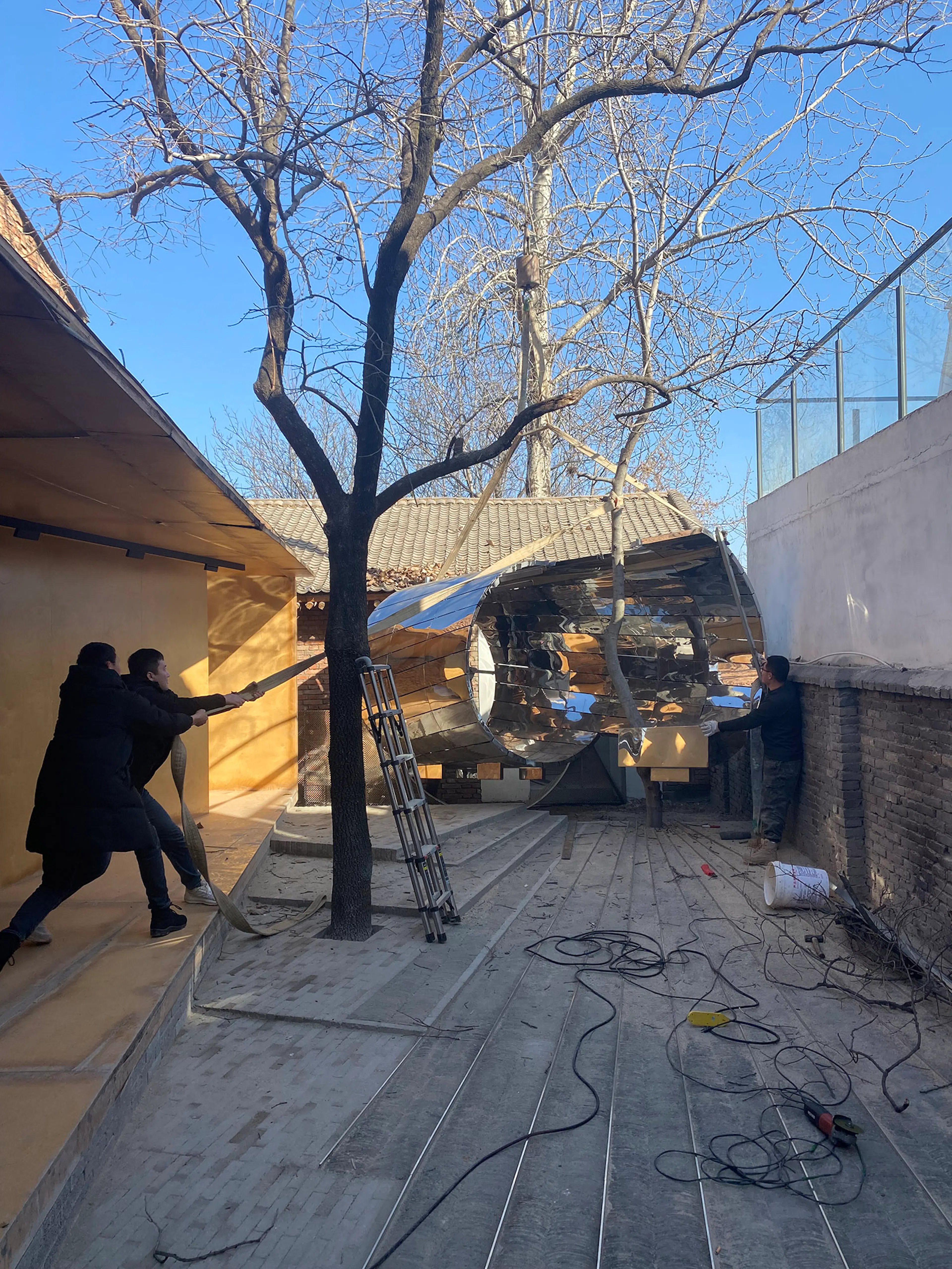 Streaming Light Exhibition Hall – Courtyard Renovation for the GuanZhong Mangba Art Festival — 24