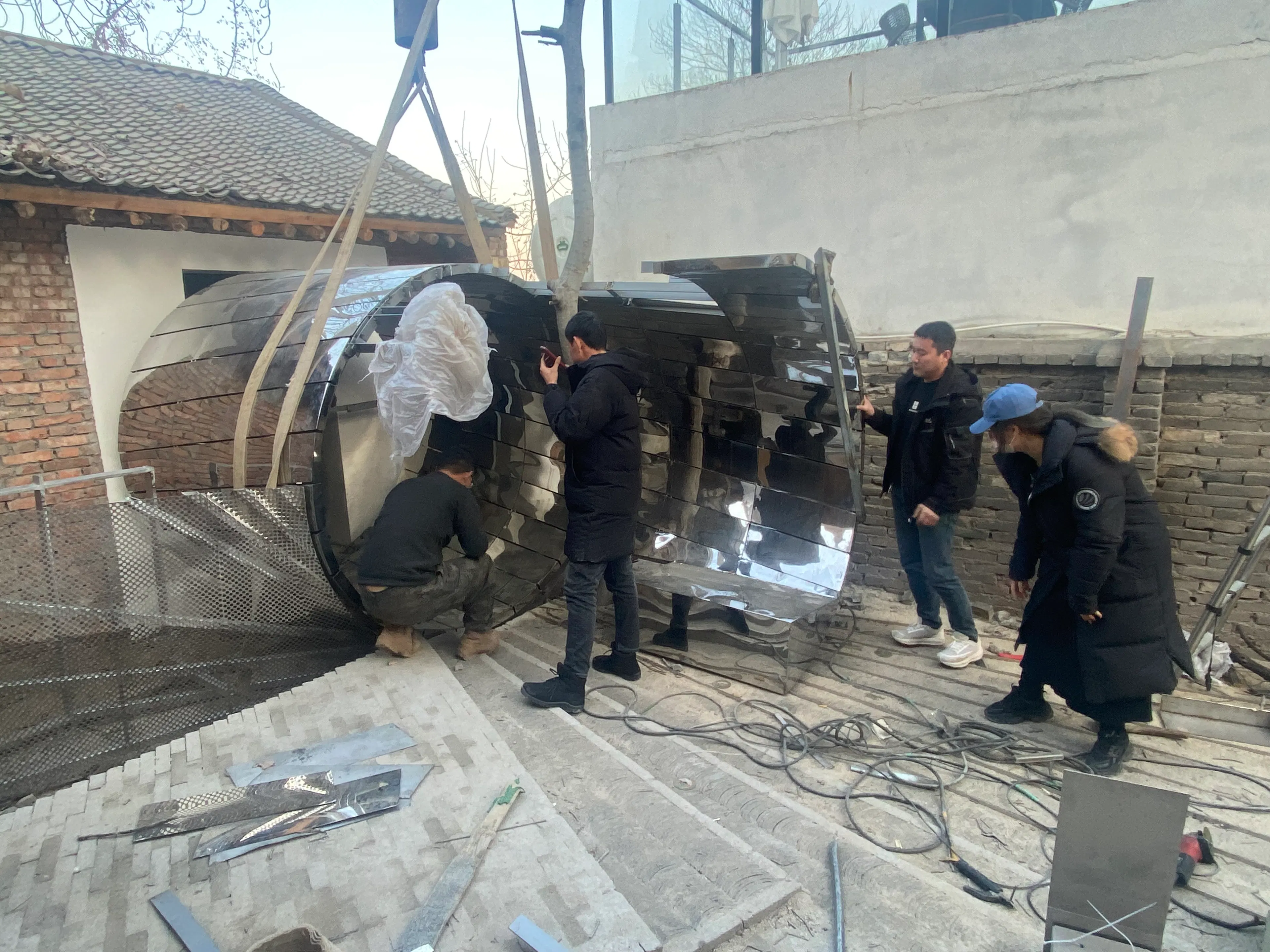Streaming Light Exhibition Hall – Courtyard Renovation for the GuanZhong Mangba Art Festival — 27