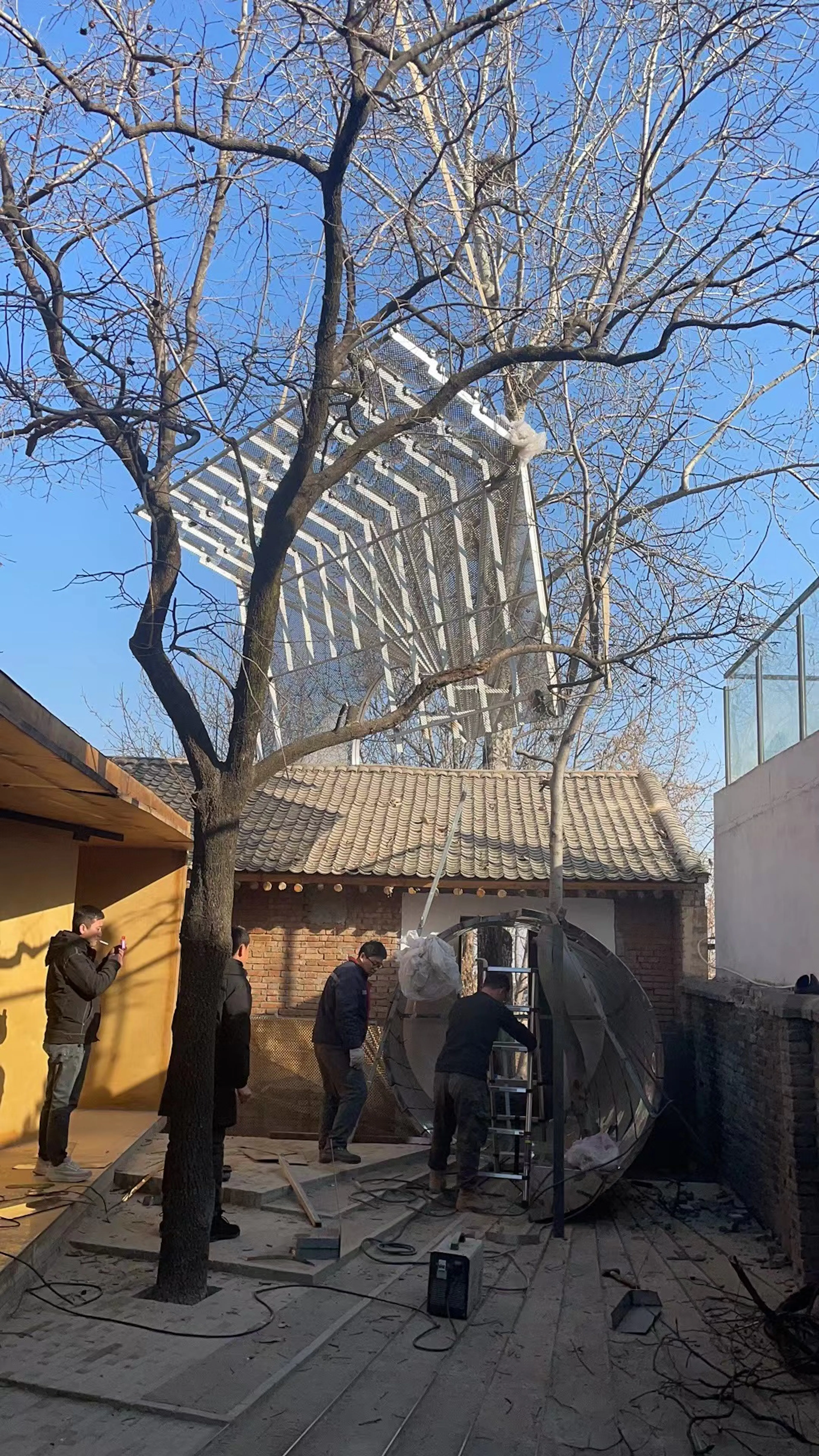 Streaming Light Exhibition Hall – Courtyard Renovation for the GuanZhong Mangba Art Festival — 25