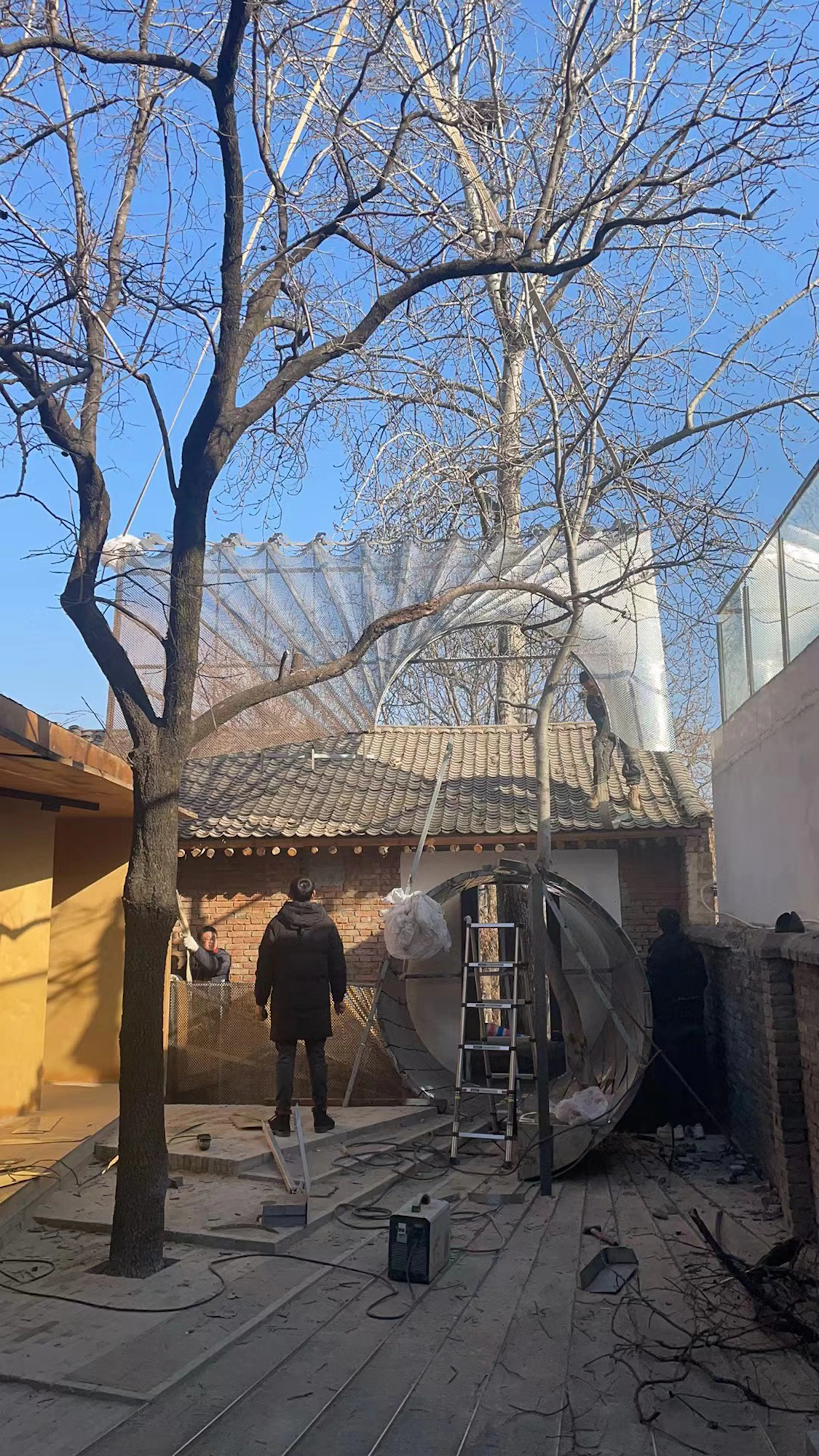 Streaming Light Exhibition Hall – Courtyard Renovation for the GuanZhong Mangba Art Festival — 26