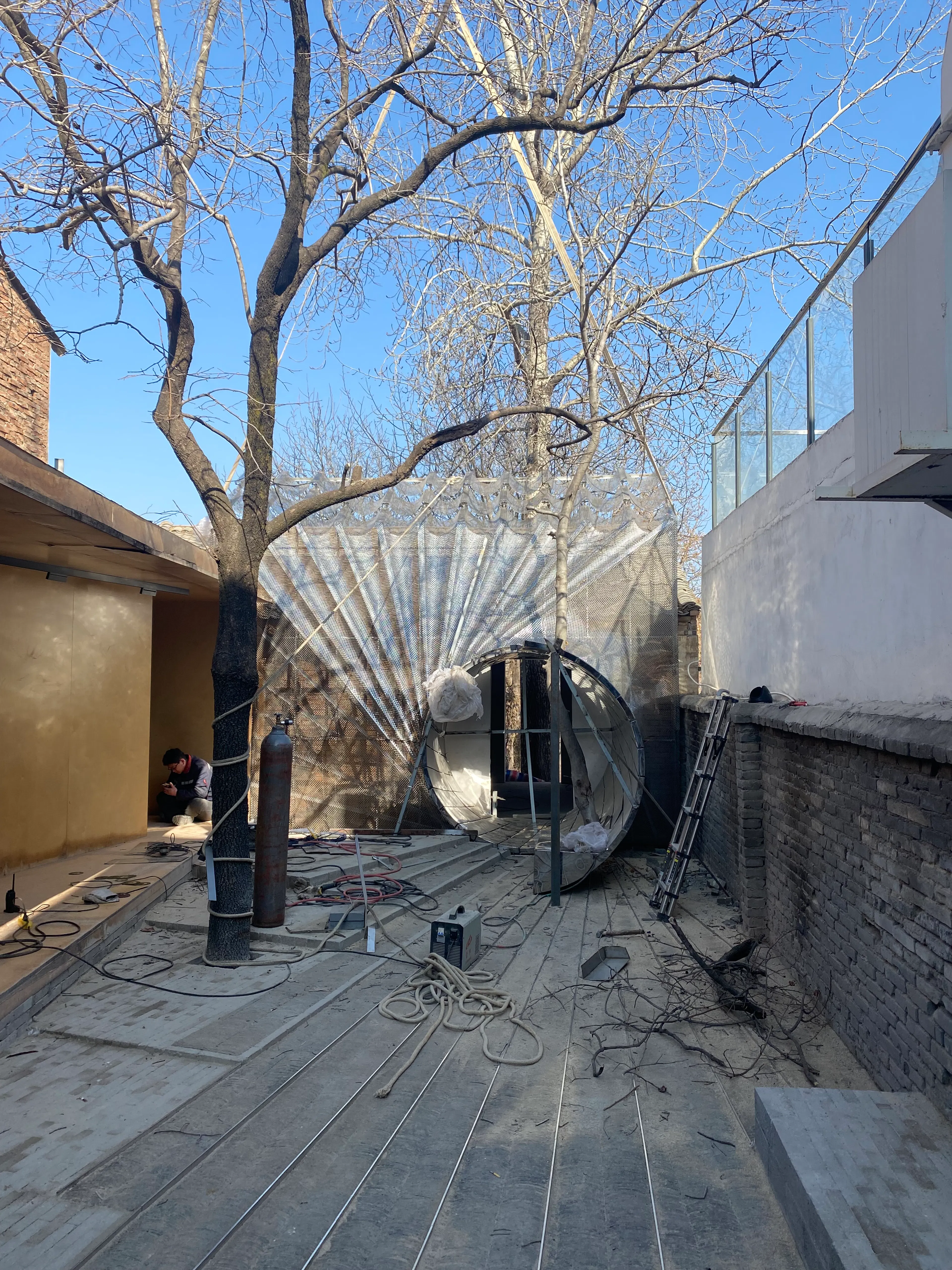 Streaming Light Exhibition Hall – Courtyard Renovation for the GuanZhong Mangba Art Festival — 29