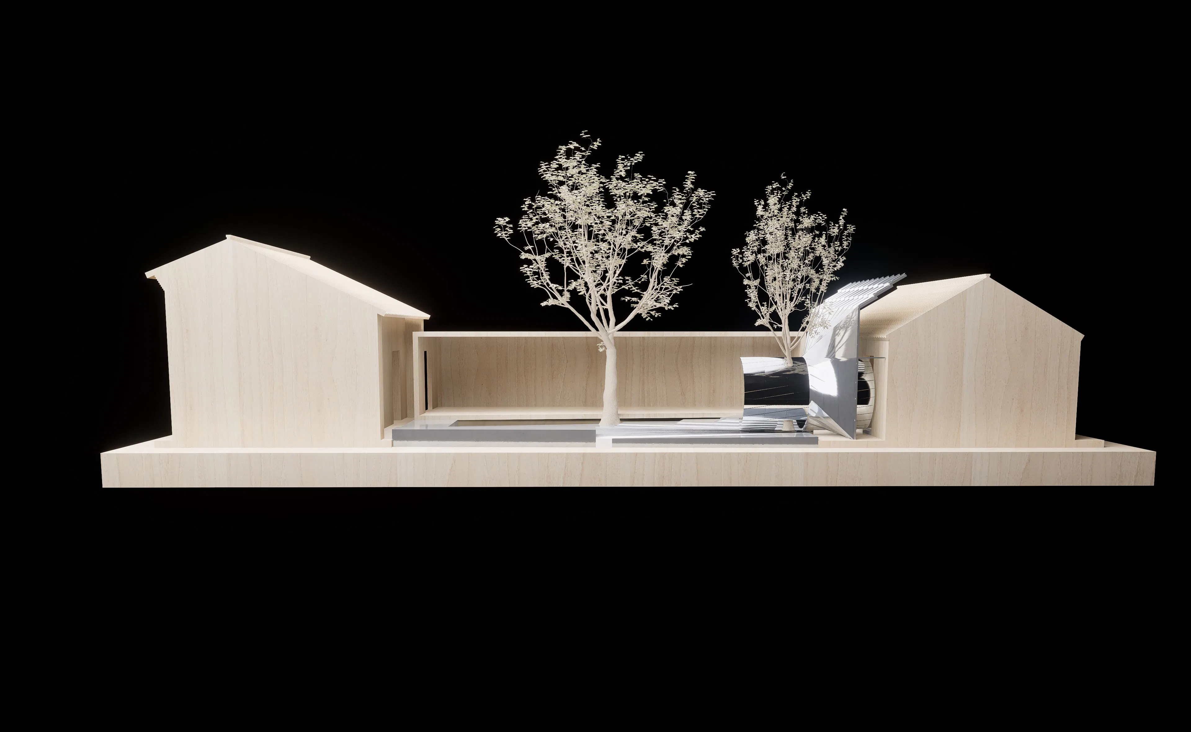 Streaming Light Exhibition Hall – Courtyard Renovation for the GuanZhong Mangba Art Festival — 31