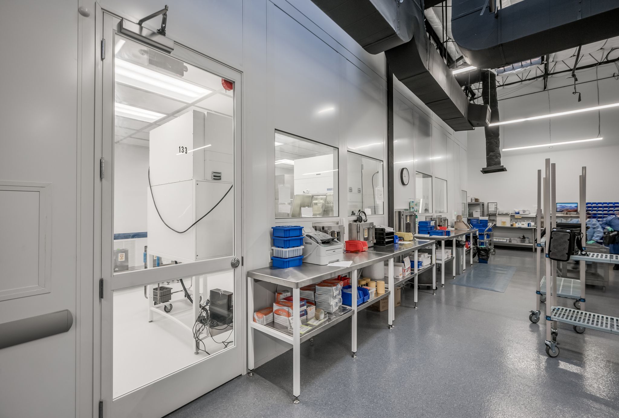 Clean Room Radiopharma Lab by Foxley Architecture - Architizer