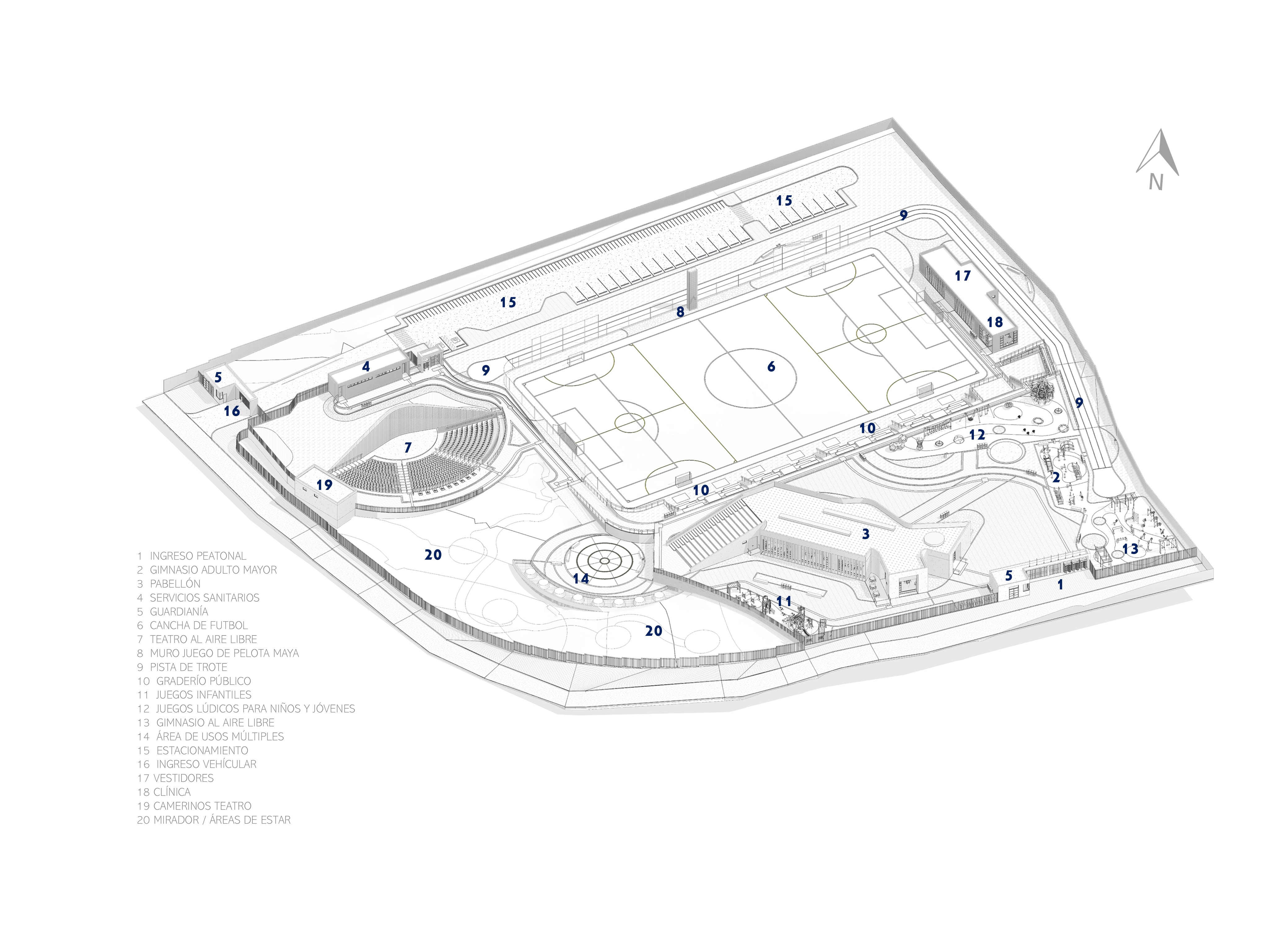 Parque De La Paz Kevin Cordón By Luis Pedro Cifuentes Architizer