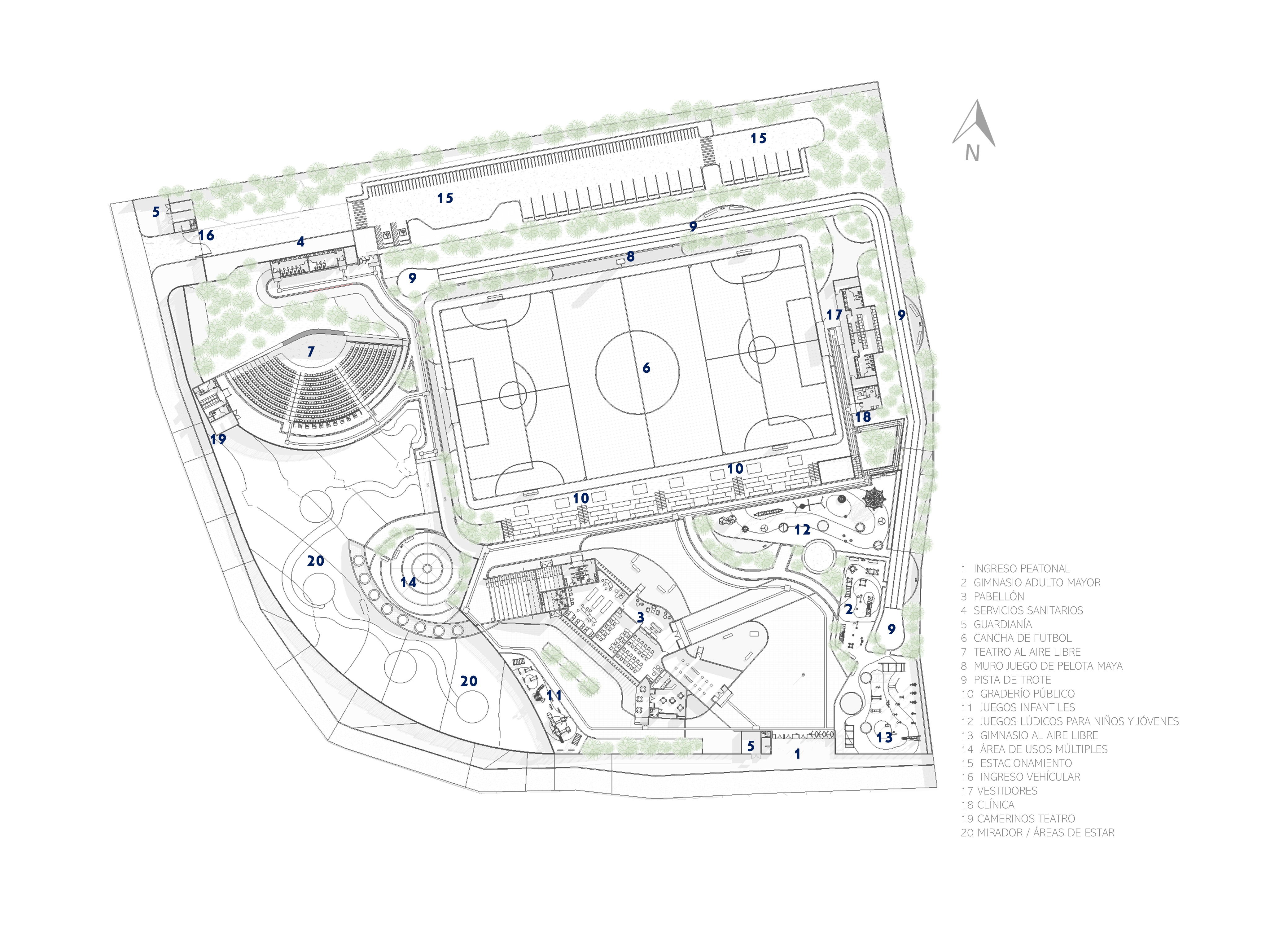 Parque De La Paz Kevin Cordón By Luis Pedro Cifuentes Architizer