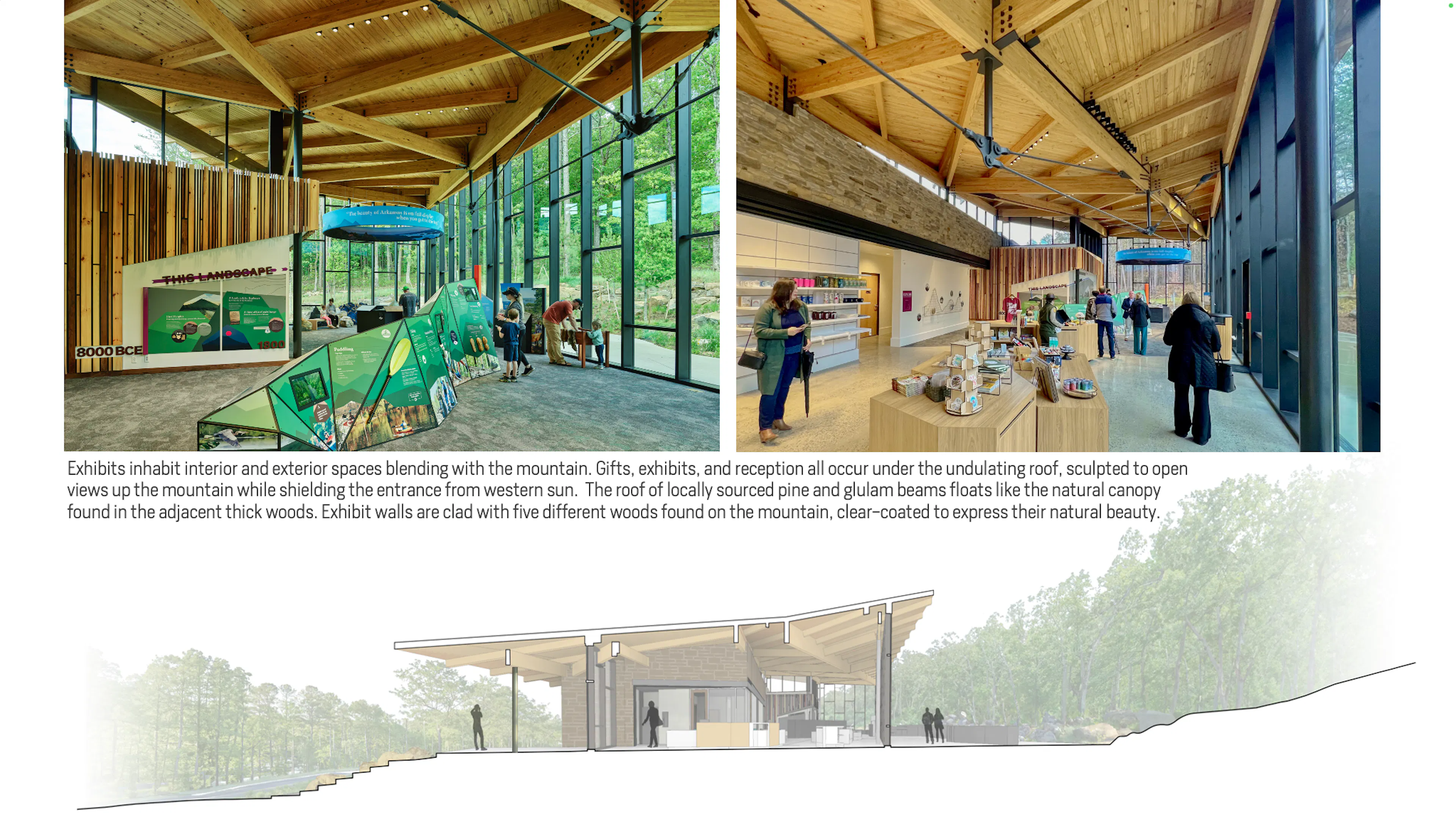Pinnacle Mountain State Park Visitor Center — 14