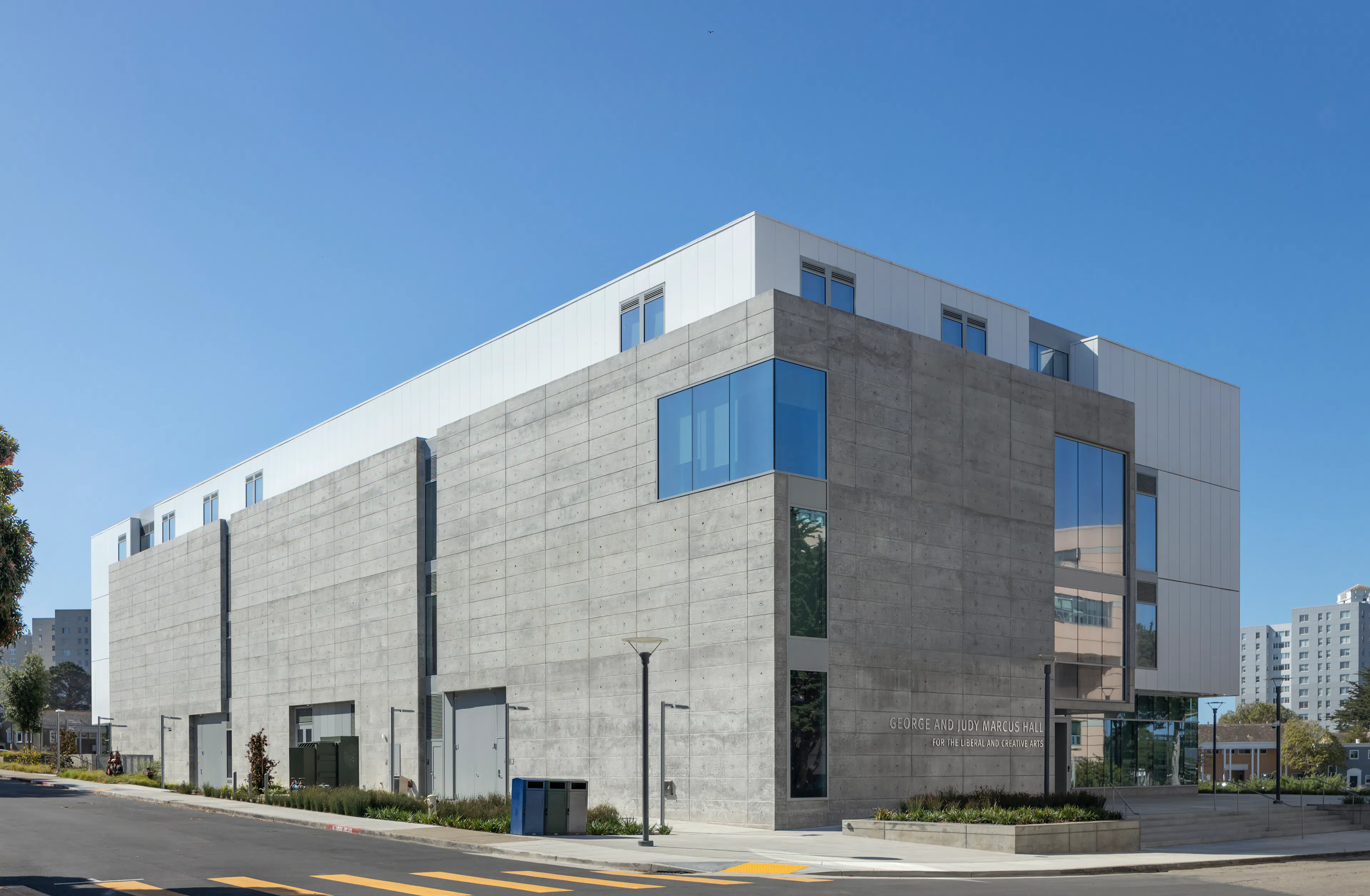 San Francisco State University, George and Judy Marcus Hall for the Creative Arts — 3
