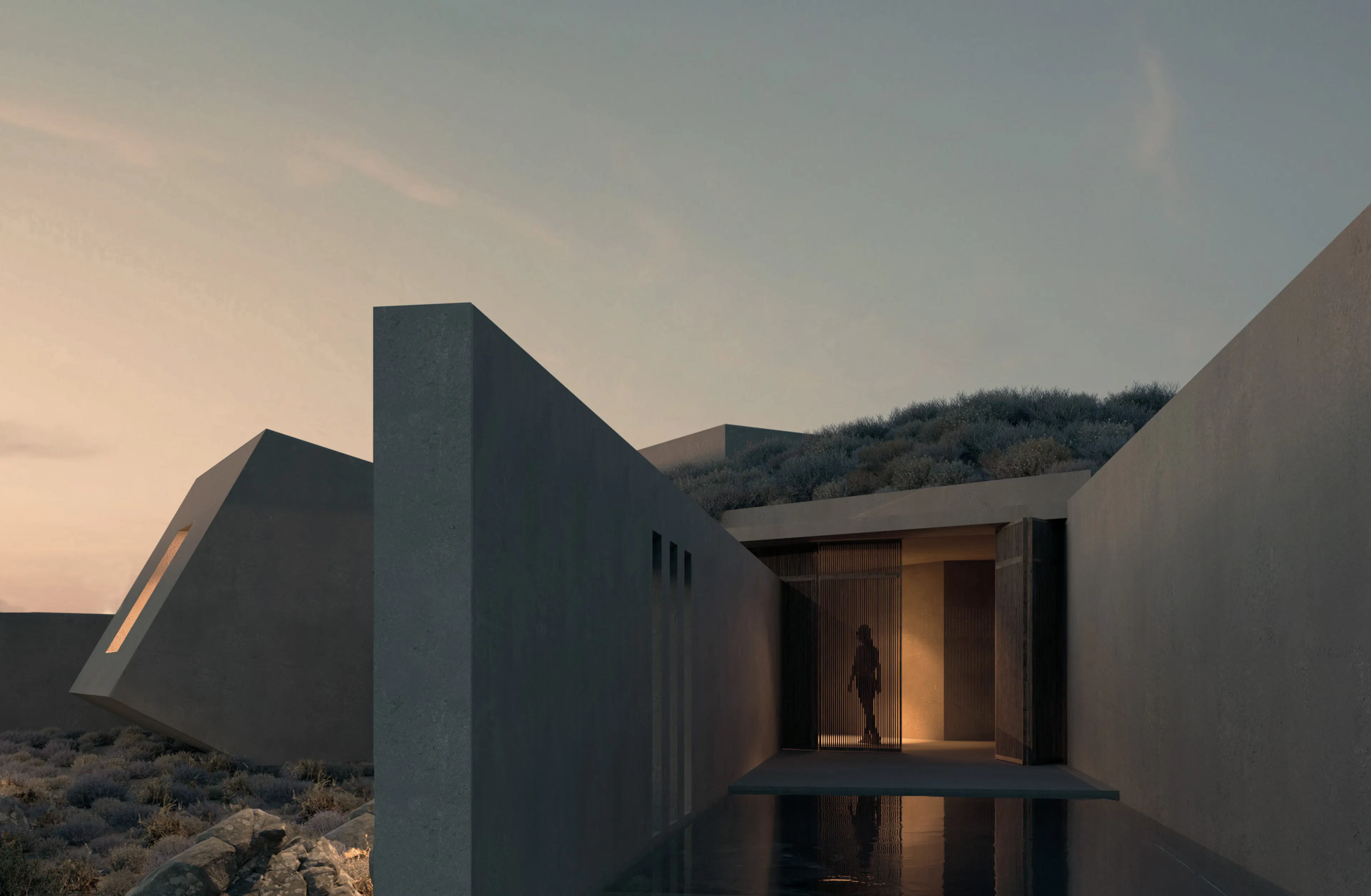 POOL ON THE ROCKS — 3