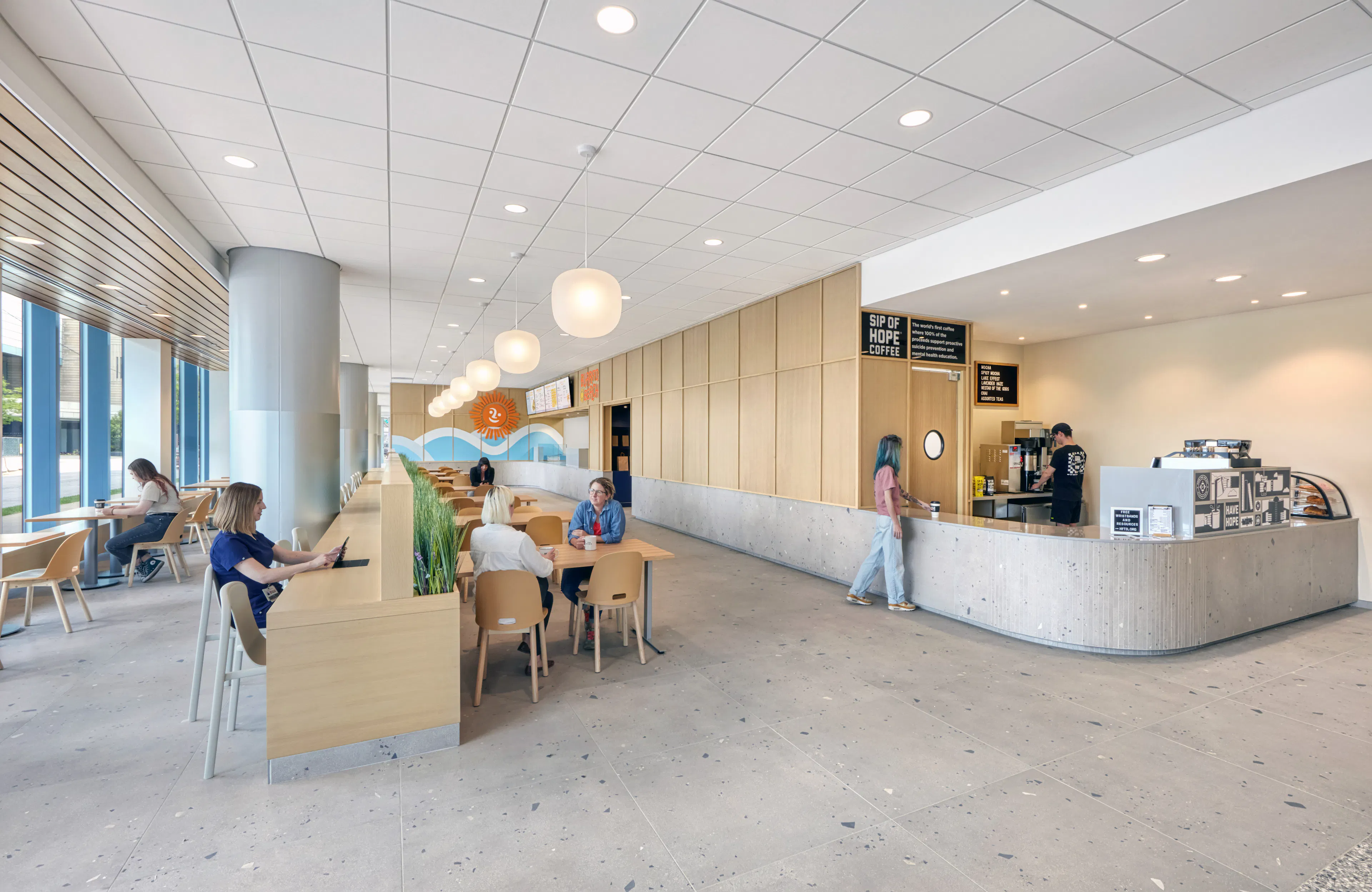 Food Hall at the Center for Care & Discovery — 18