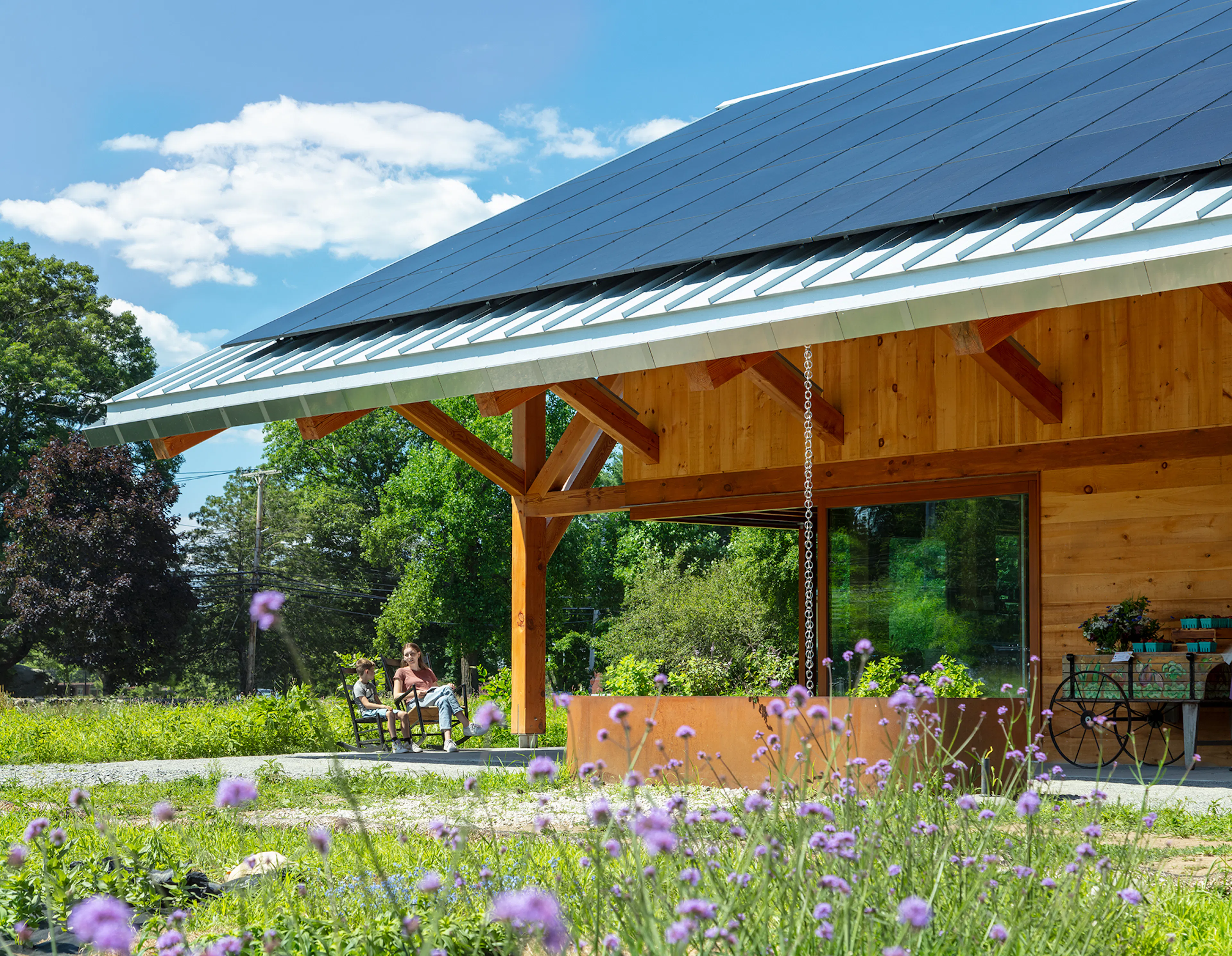 Land's Sake Farm, New Farmstand, Education Pavilion and Barn — 9