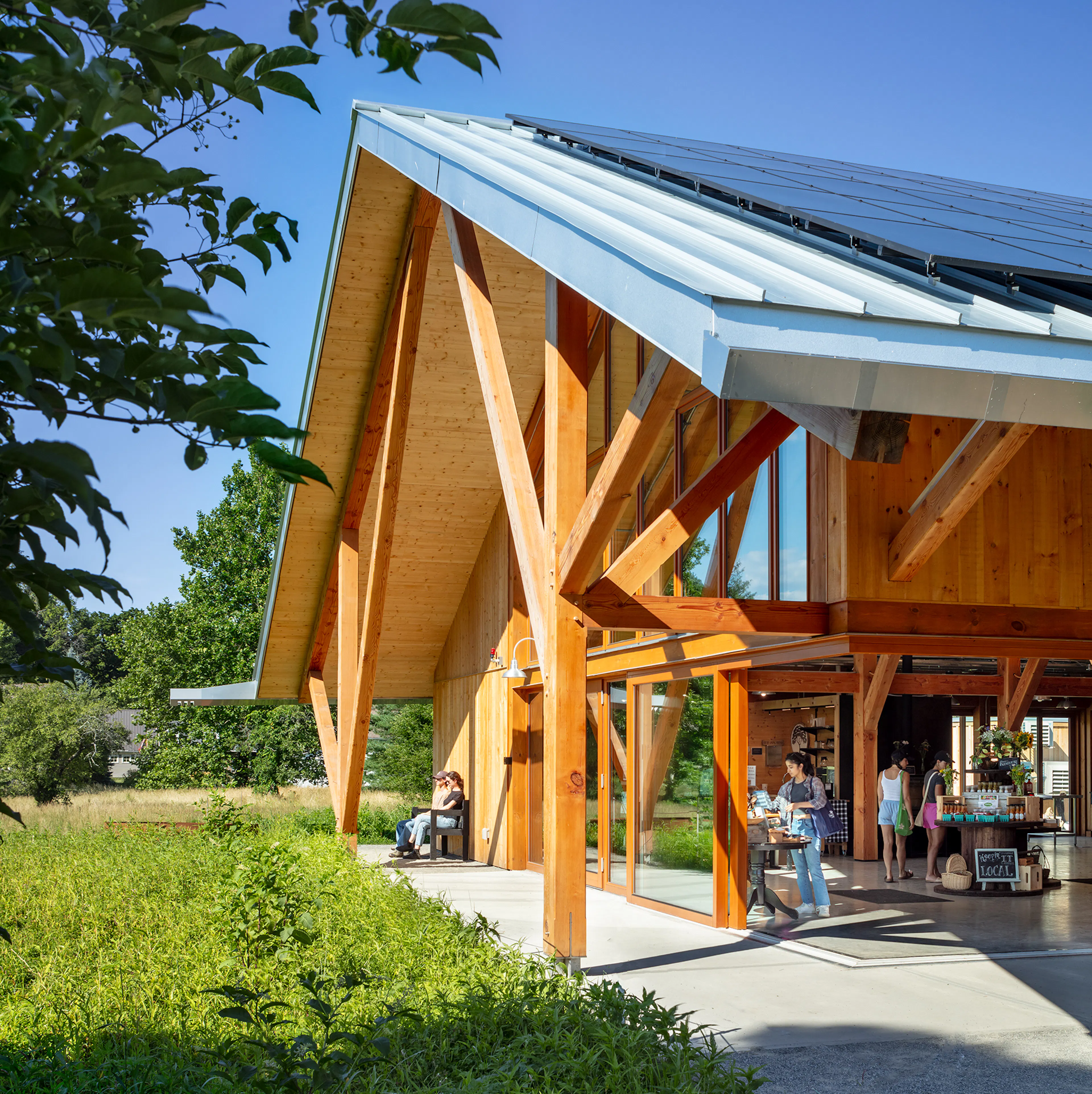 Land's Sake Farm, New Farmstand, Education Pavilion and Barn — 12
