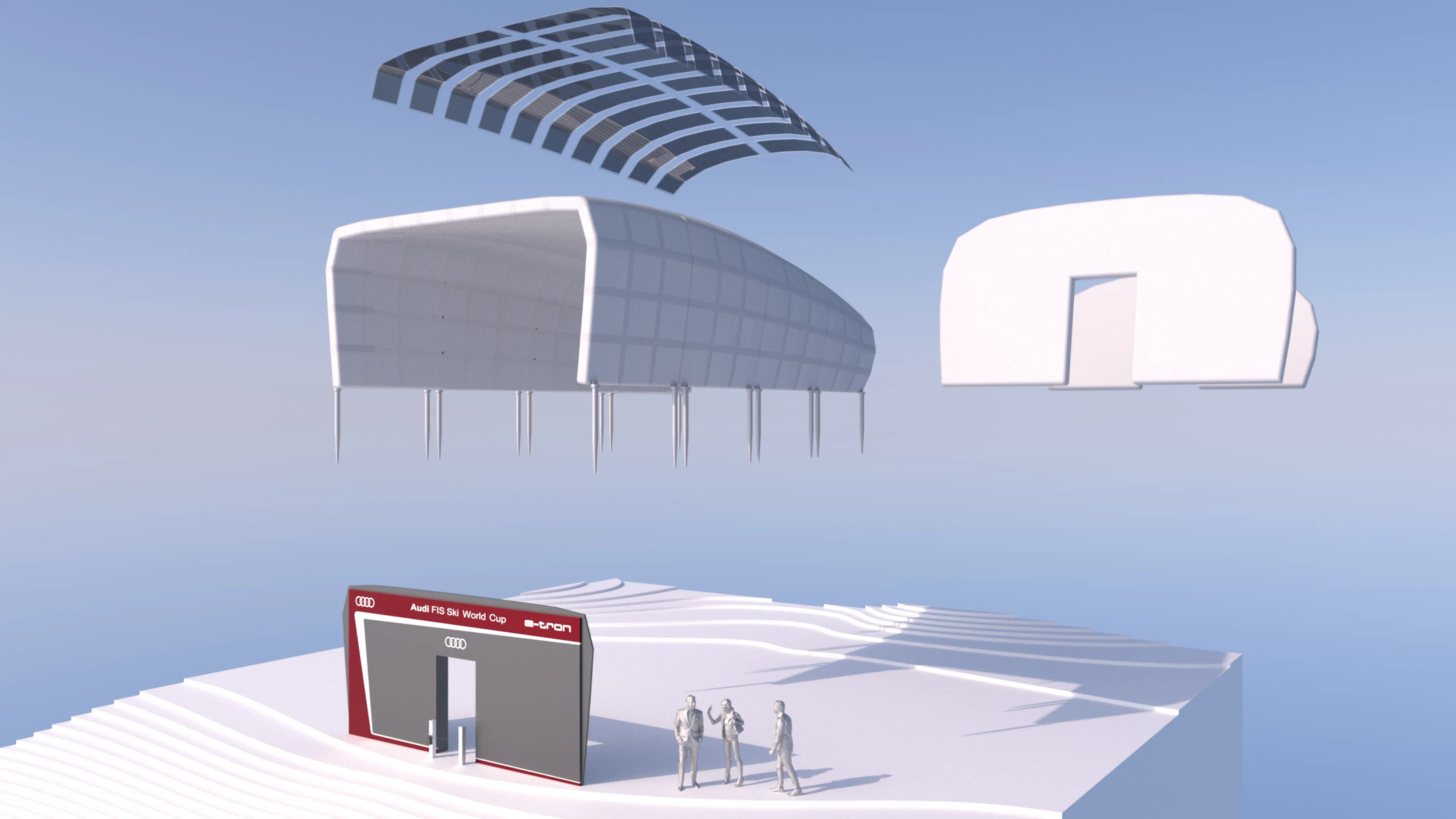 Alpine Start House, Ski World Cup, Matterhorn, Zermatt — 6