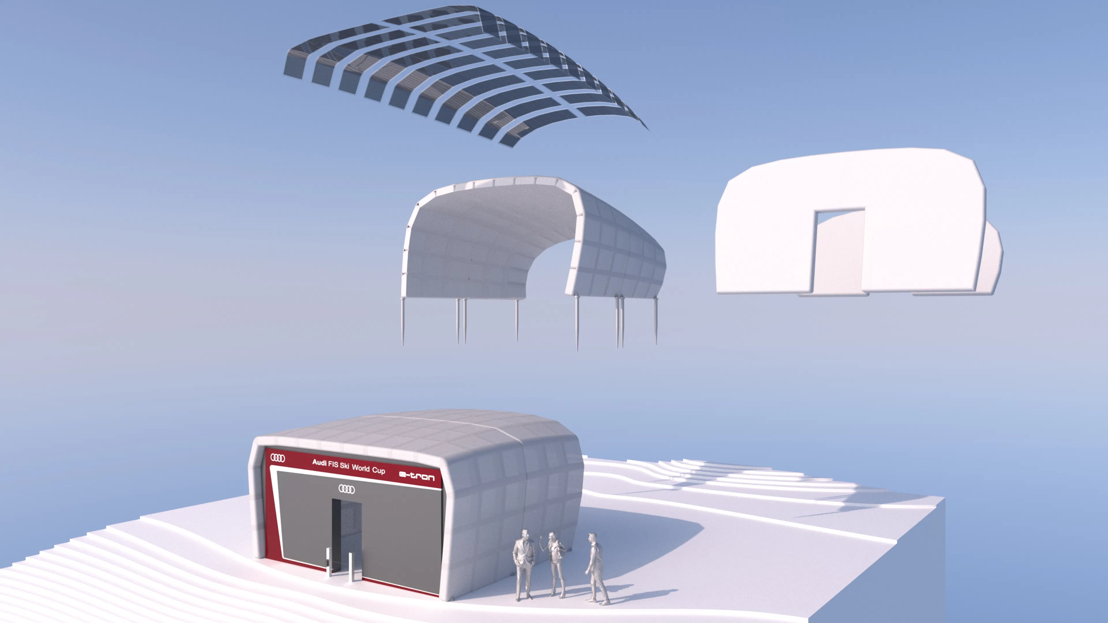 Alpine Start House, Ski World Cup, Matterhorn, Zermatt — 7
