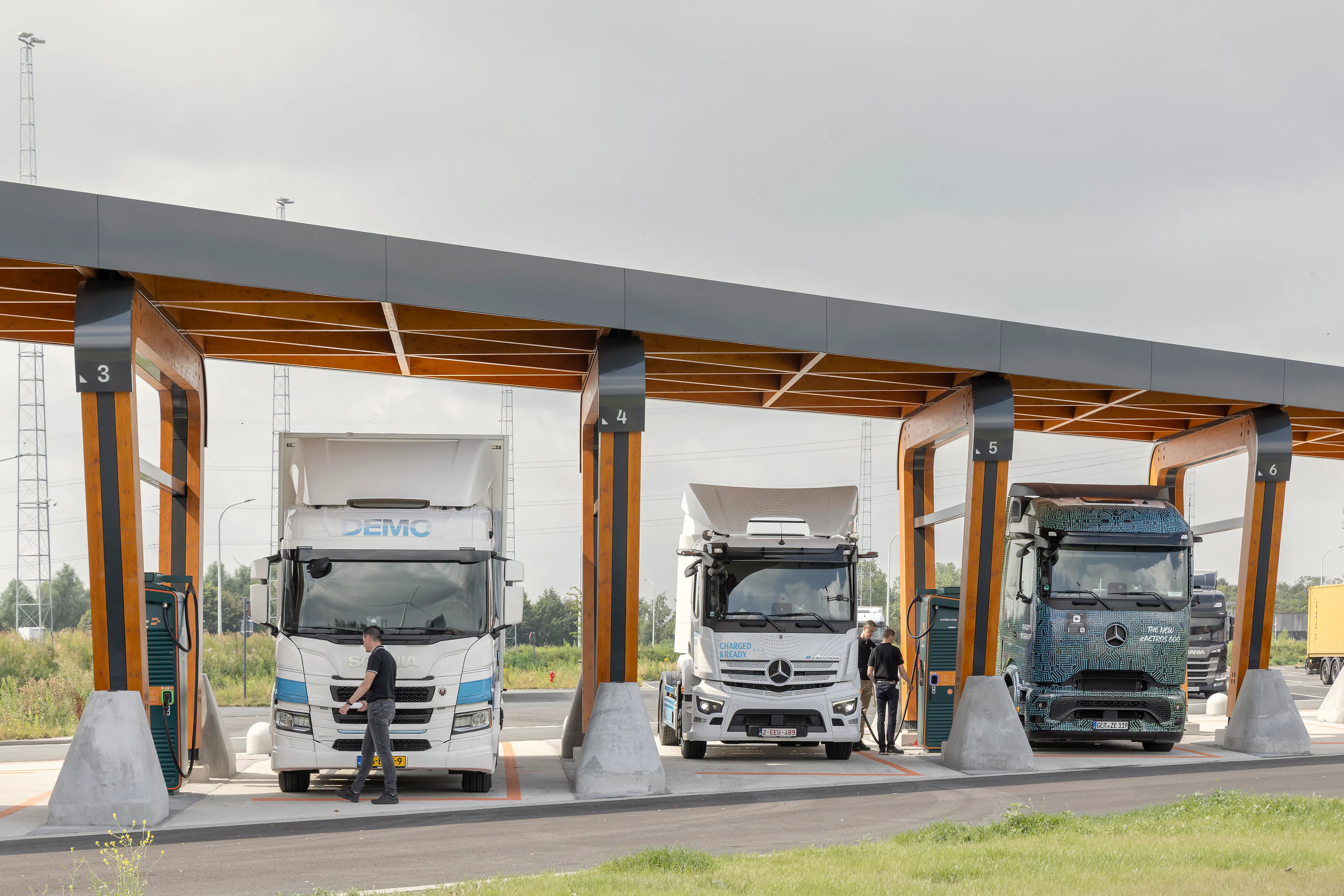 Milence Truck Charging — 1