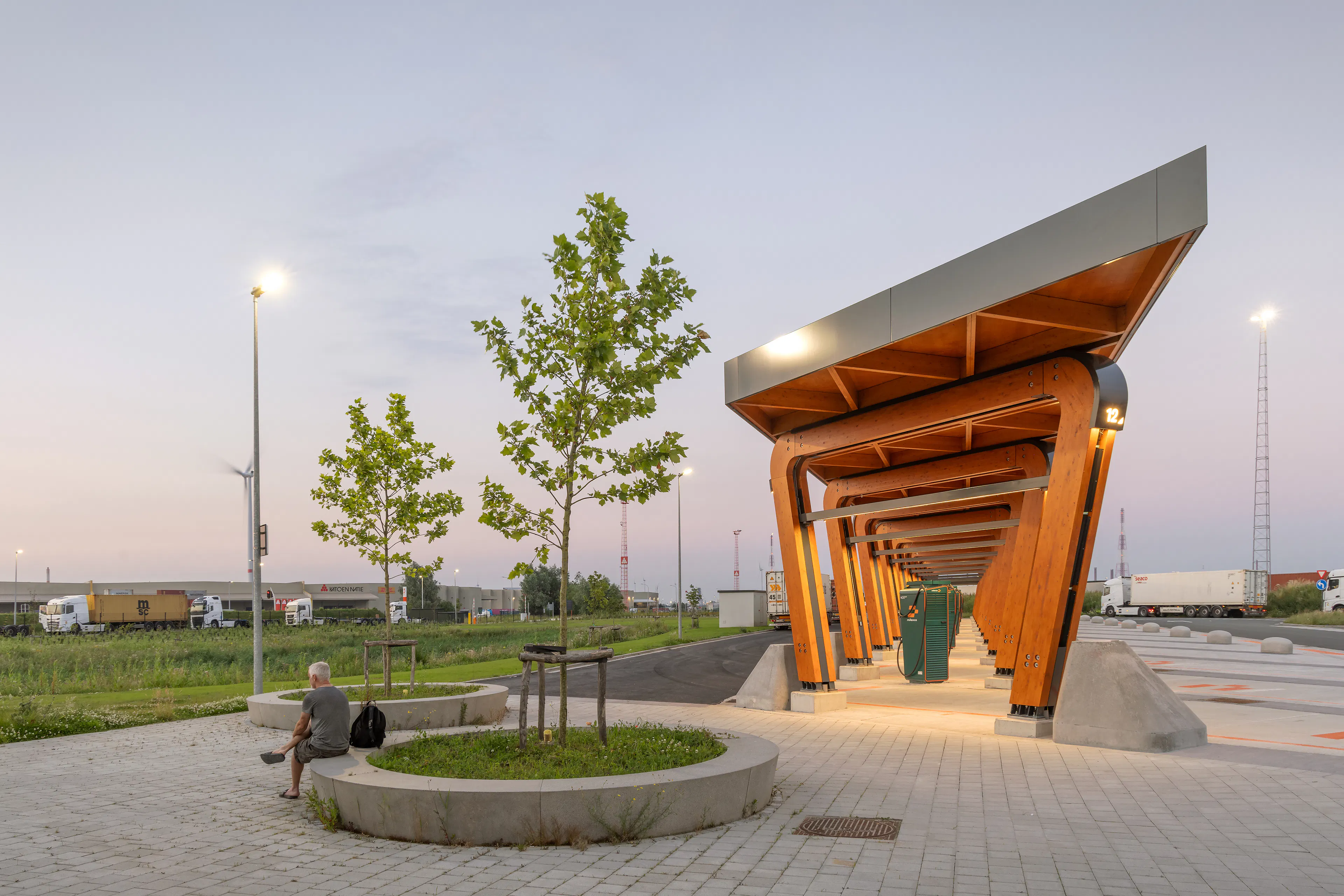 Milence Truck Charging — 3