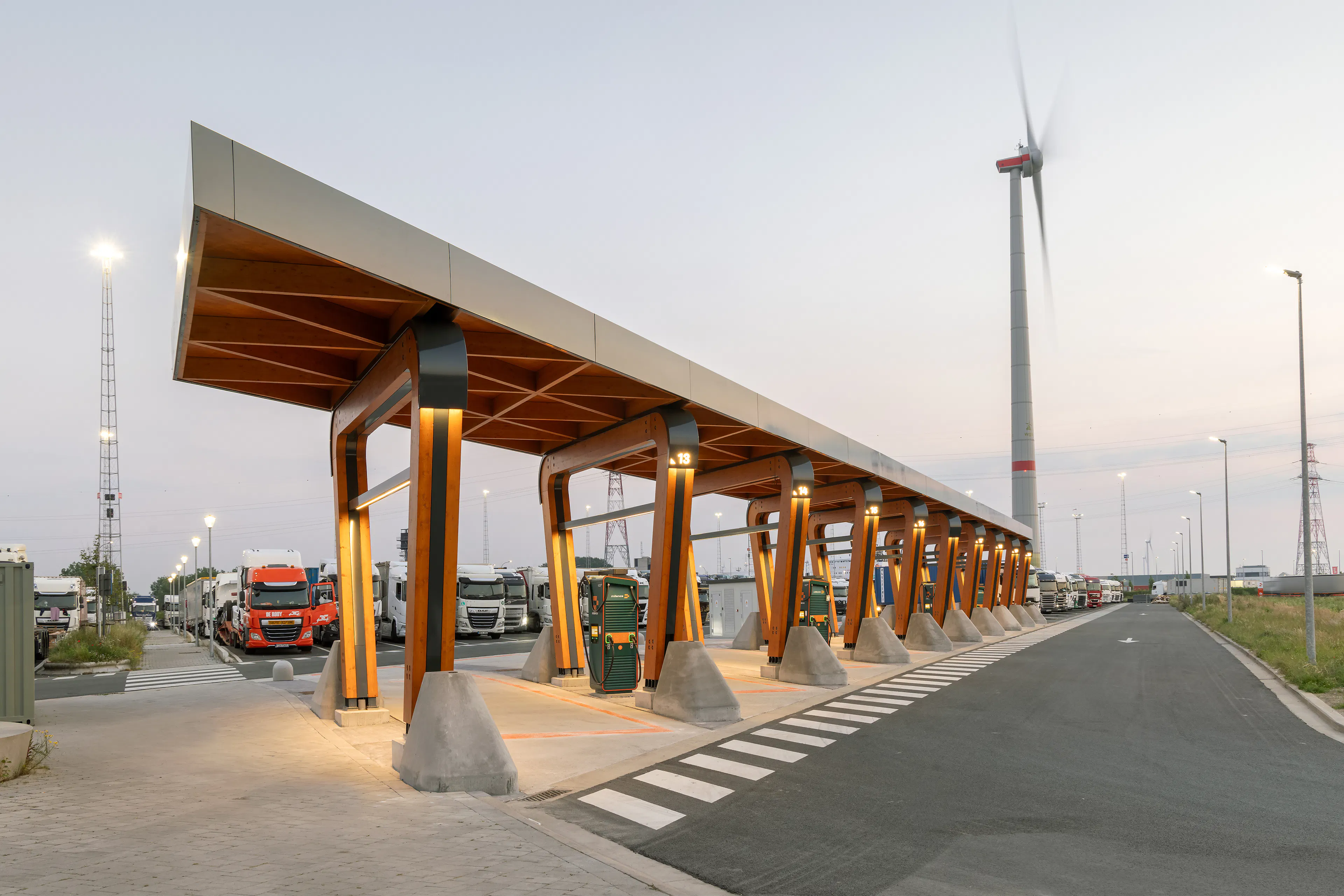 Milence Truck Charging — 2