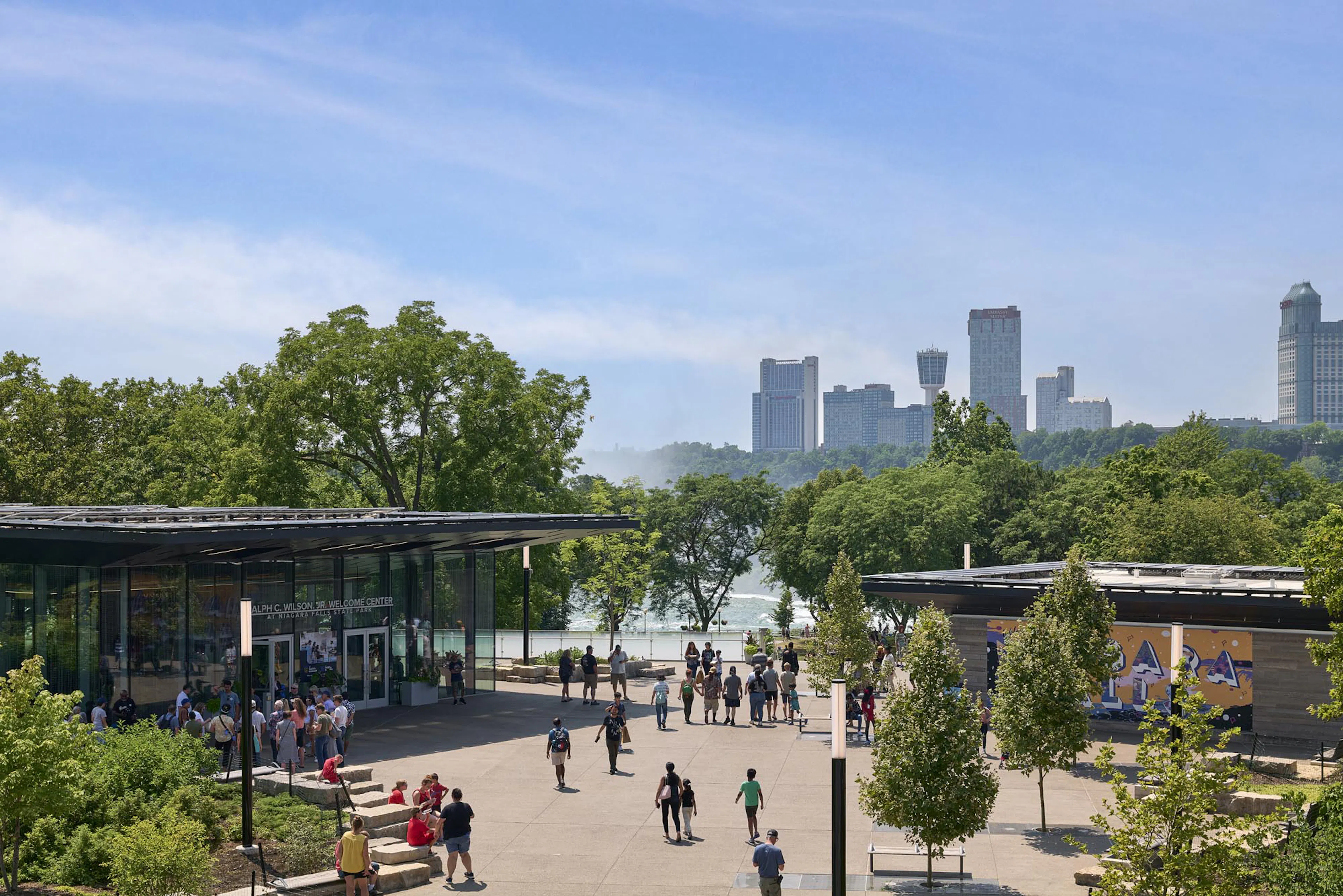 Ralph C. Wilson, Jr. Welcome Center at Niagara Falls State Park