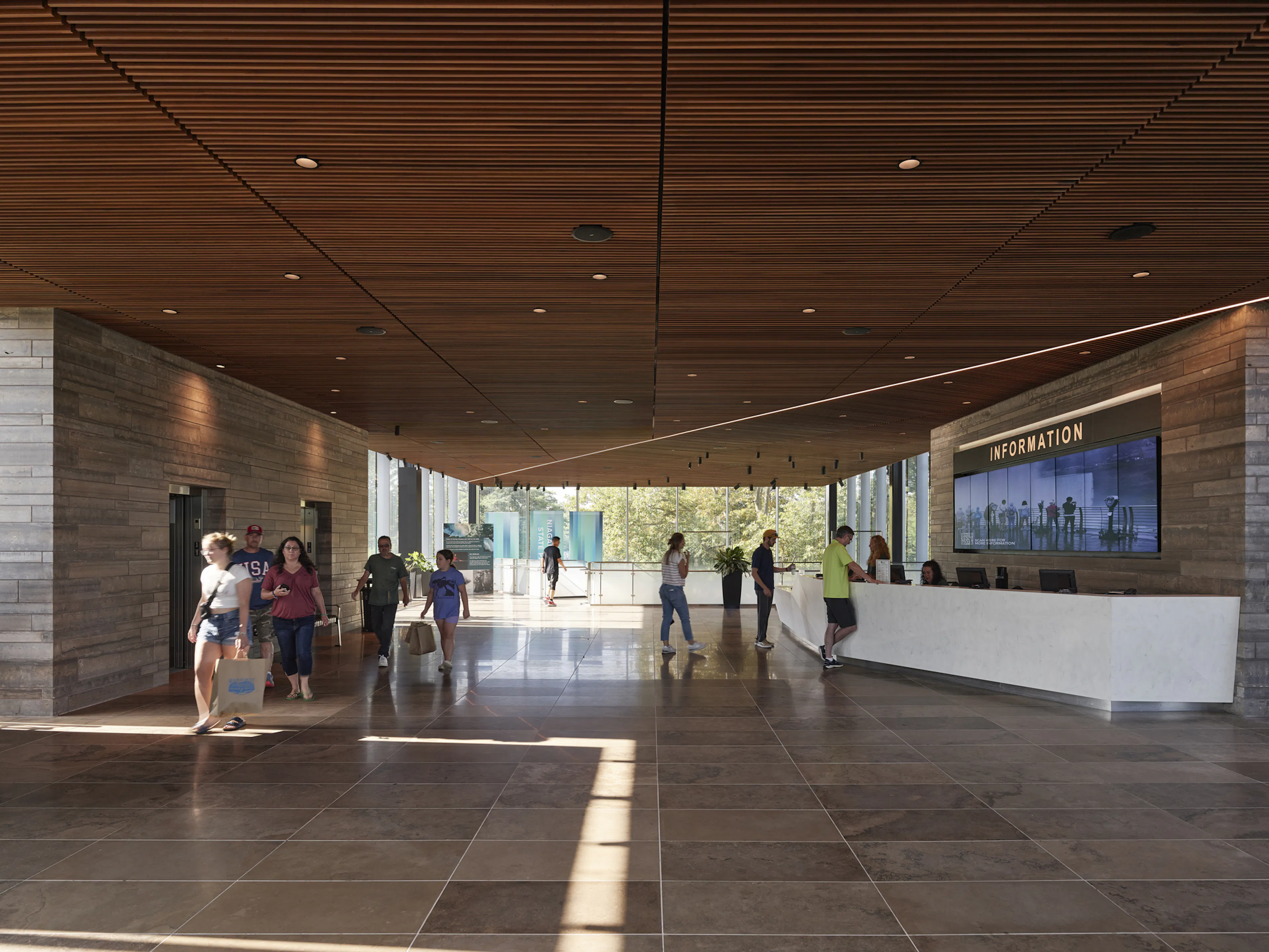 Ralph C. Wilson, Jr. Welcome Center at Niagara Falls State Park — 4