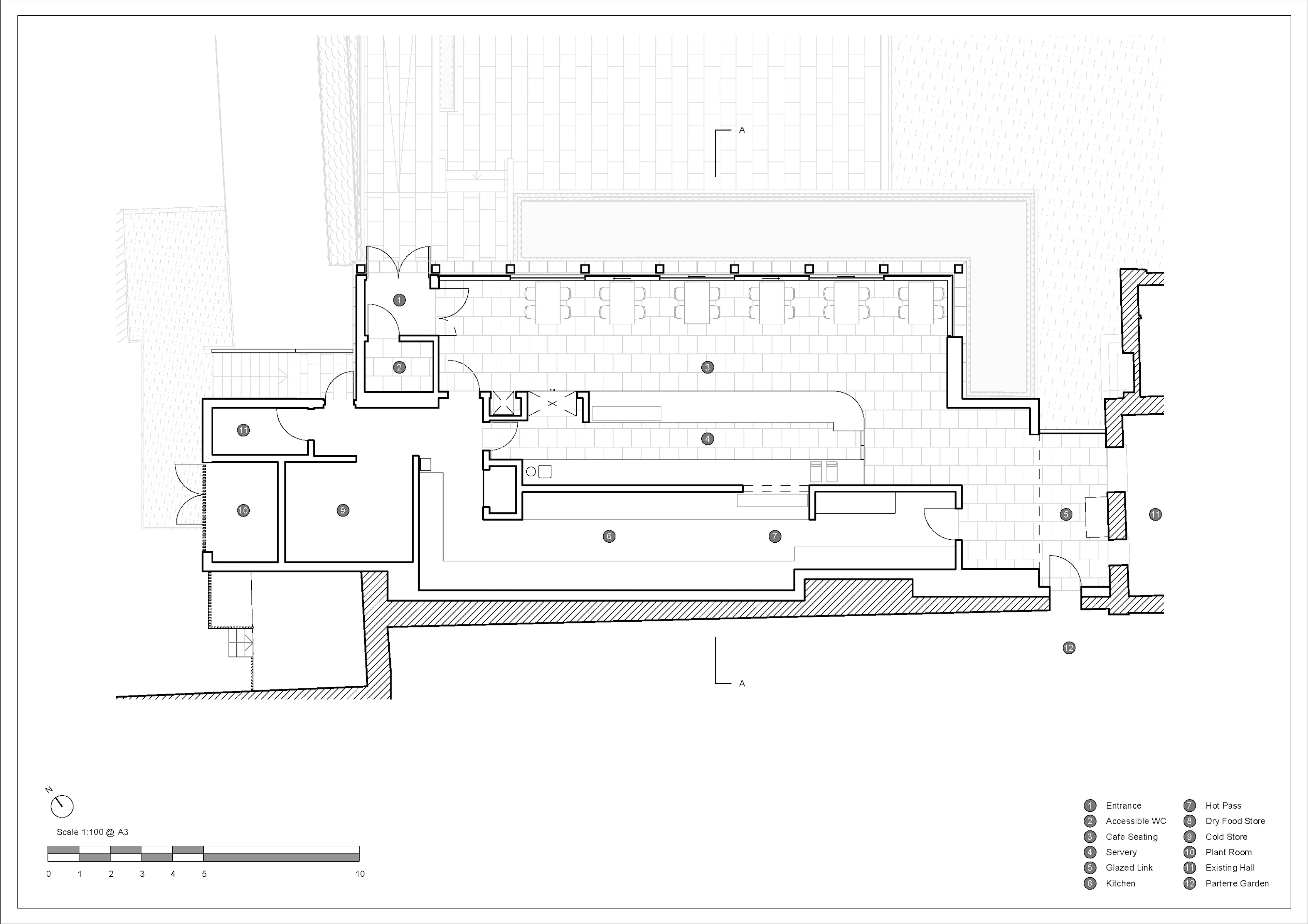 Courtyard Kitchen Hanbury Hall — 12