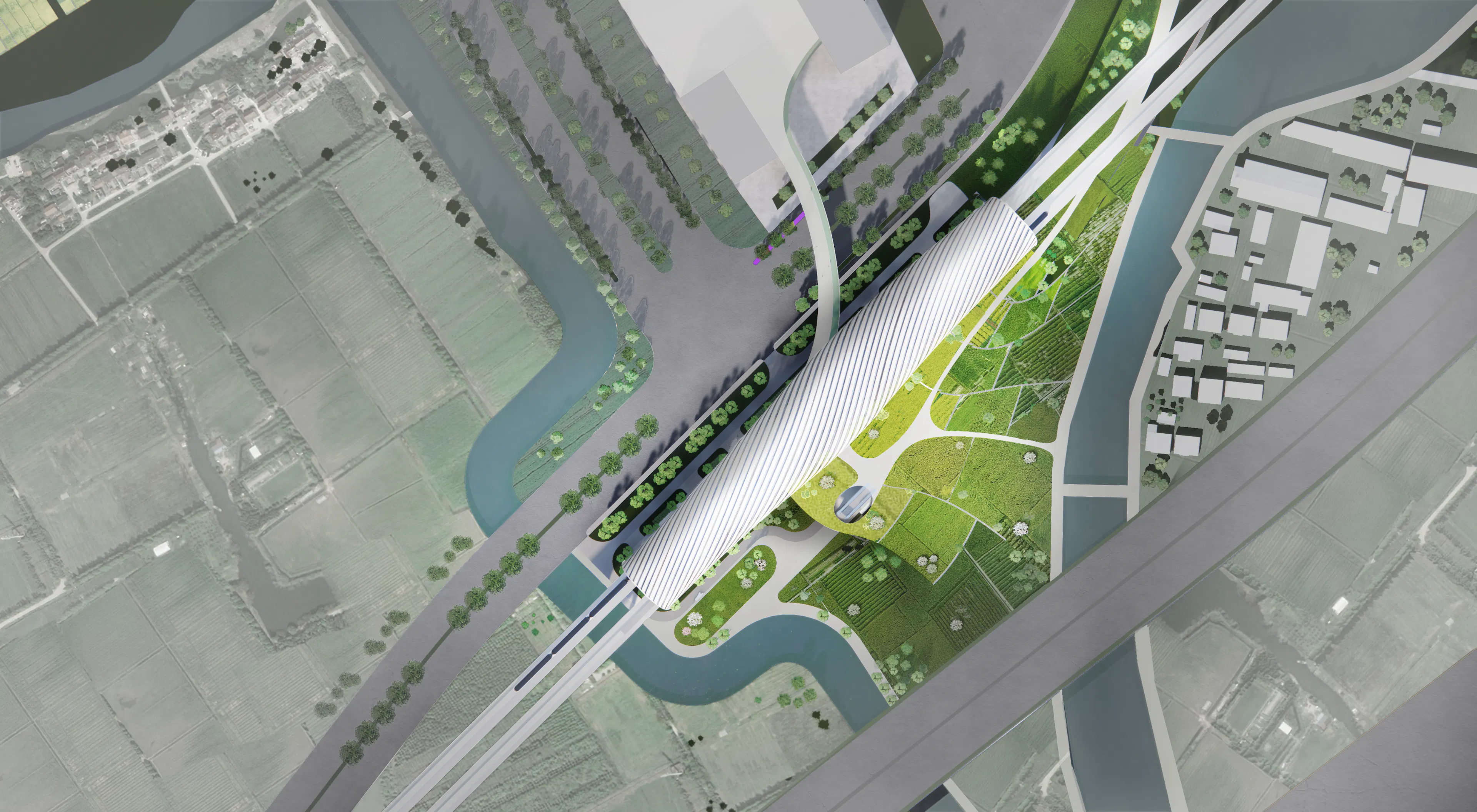 Qingpu New Town South Metro Station — 1