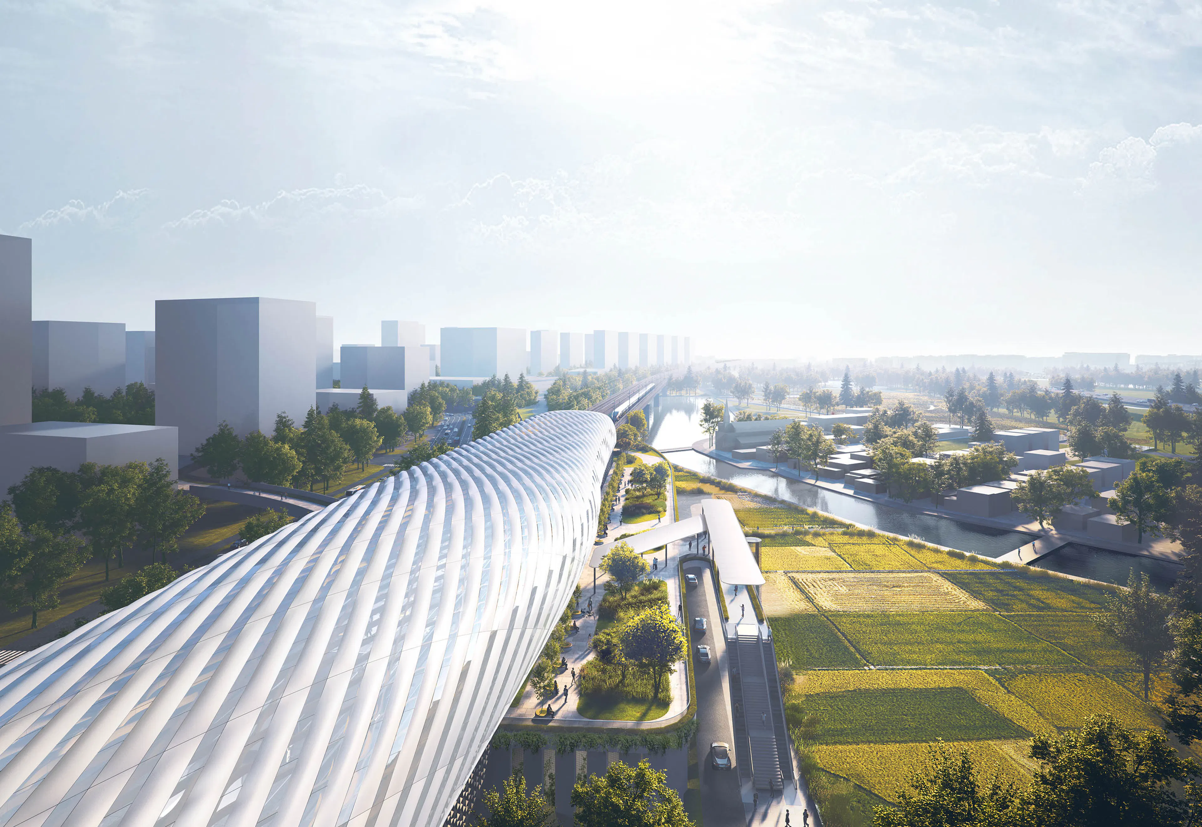 Qingpu New Town South Metro Station — 10