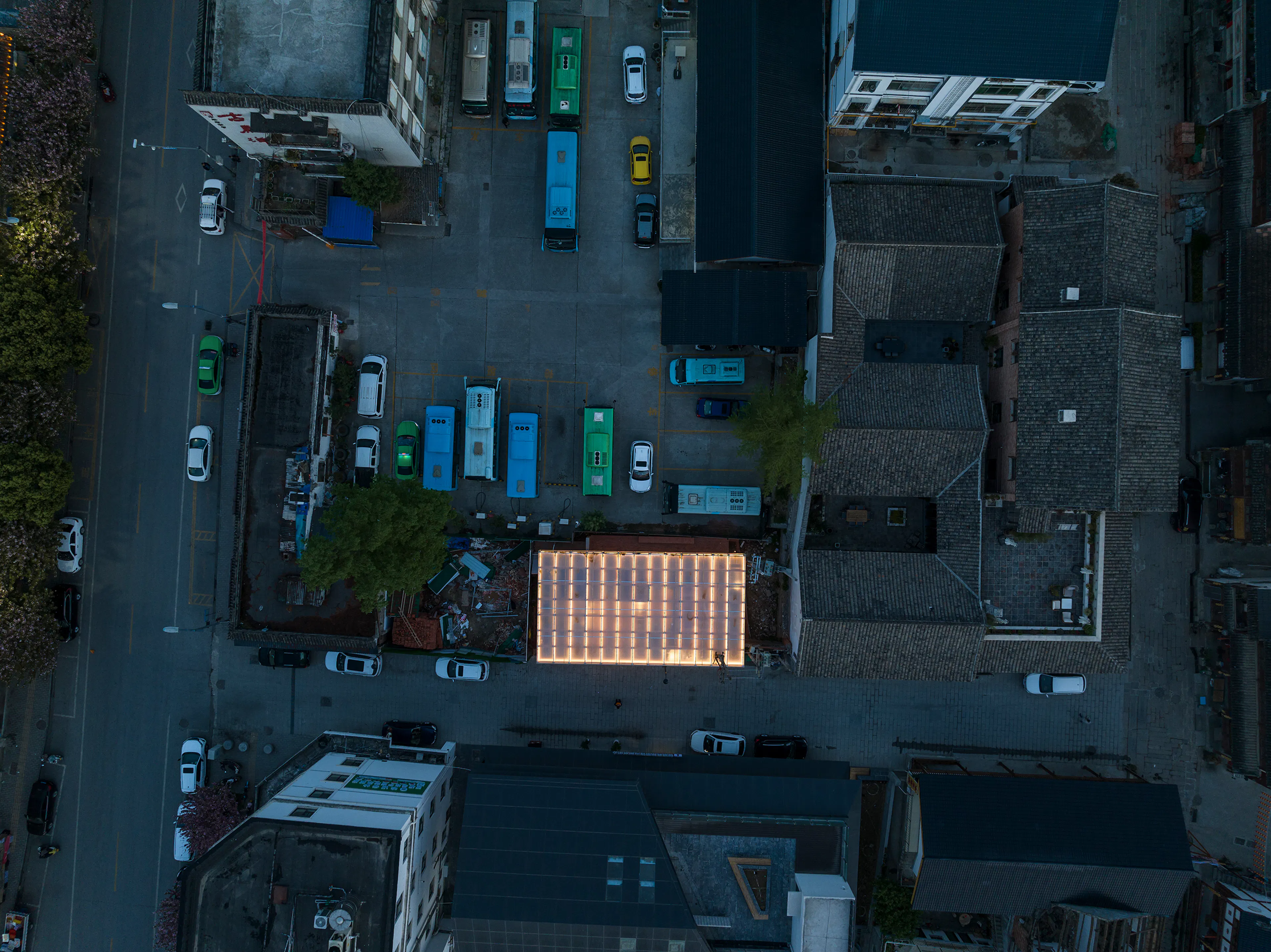 Red Brick Public Toilet on Liuba Old Street — 2