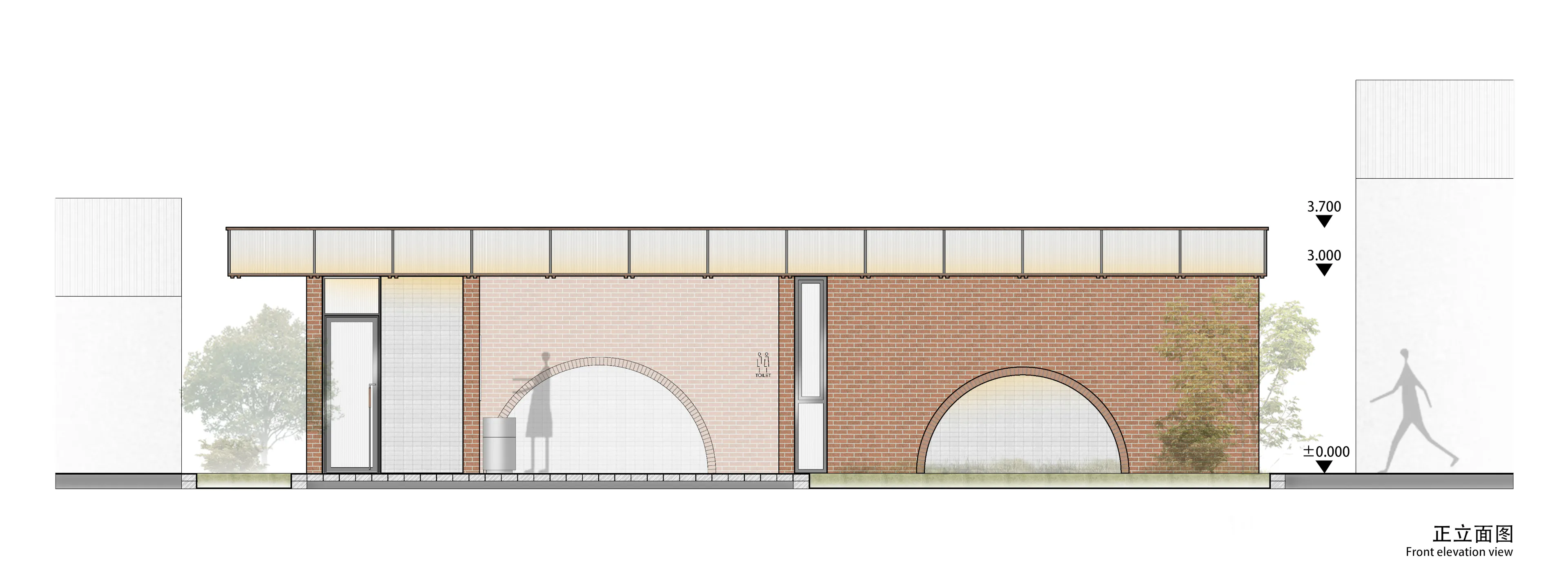 Red Brick Public Toilet on Liuba Old Street — 37