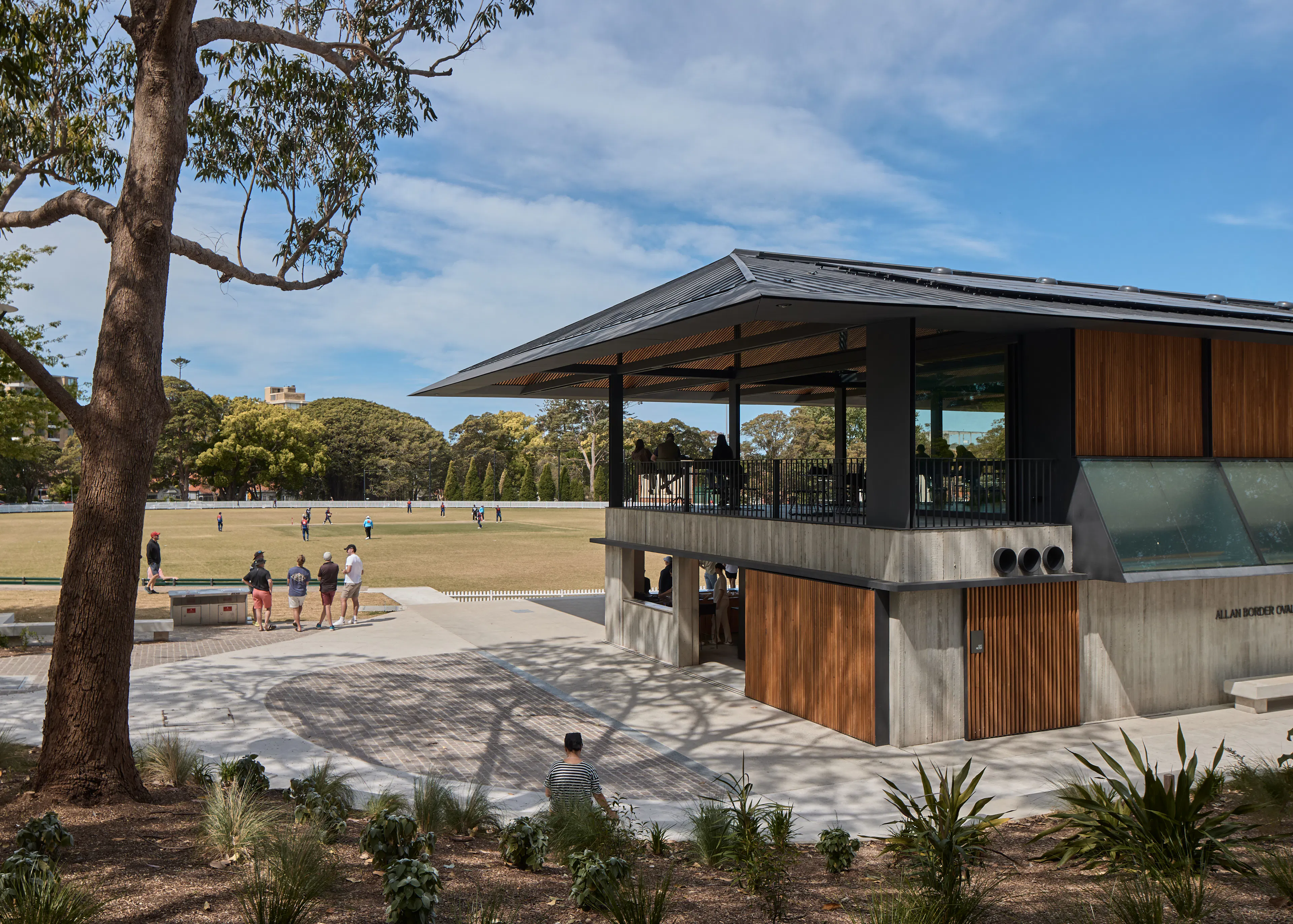 Allan Border Oval Pavilion — 4