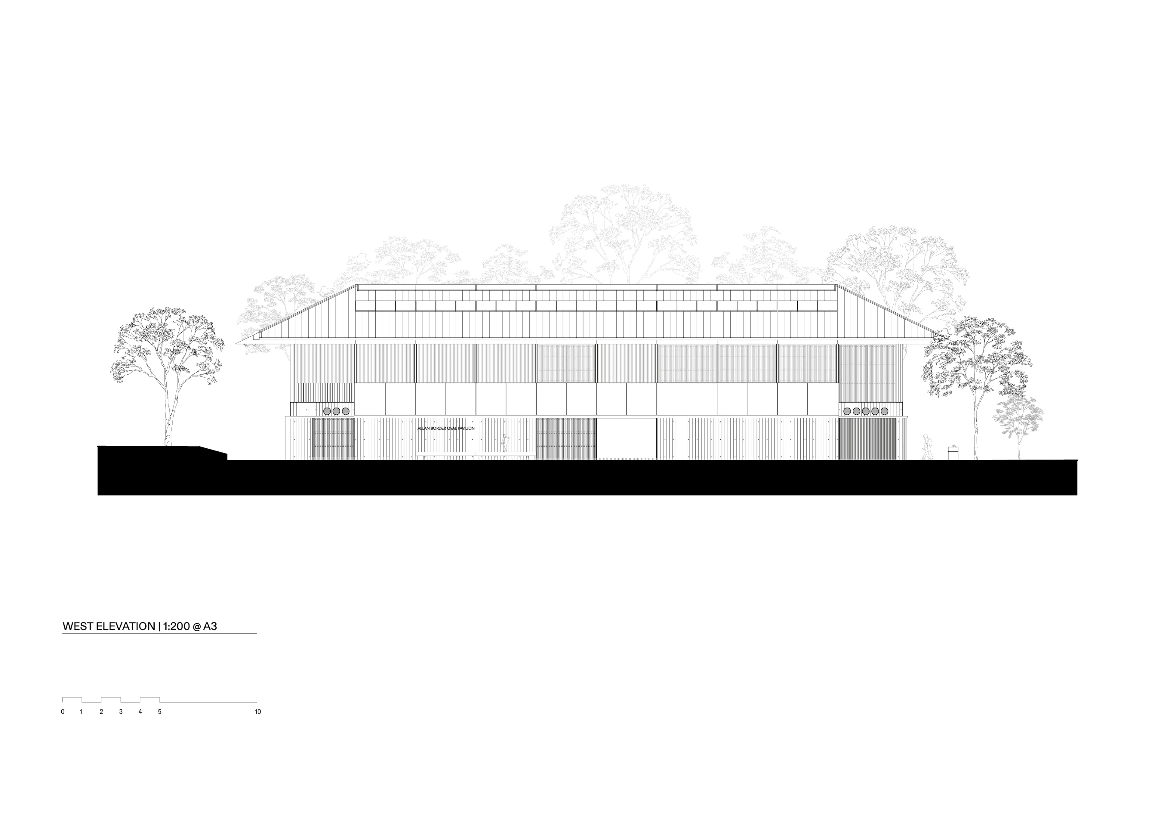 Allan Border Oval Pavilion — 18