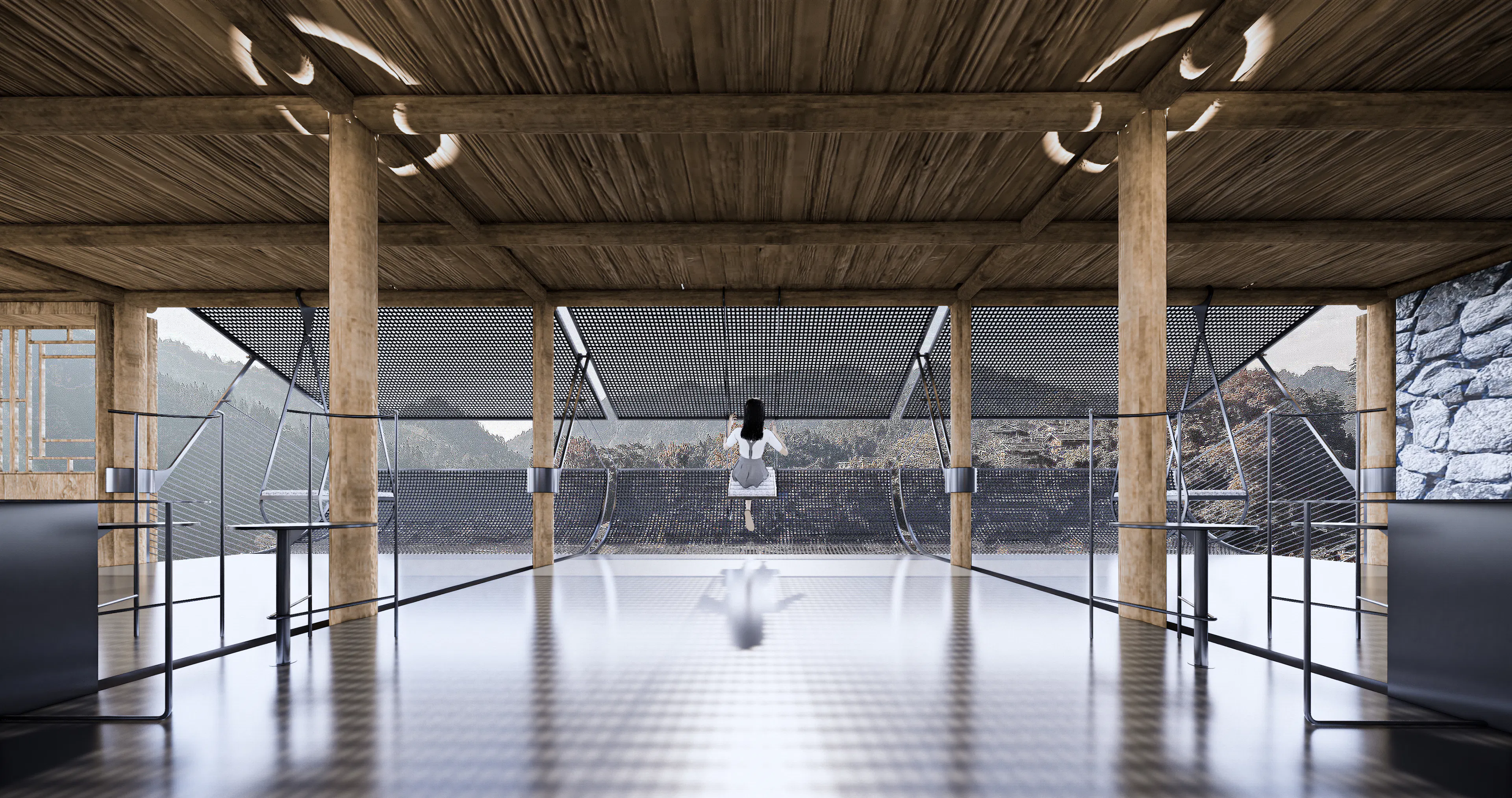 Sway in the Mountains: Miao Village Stilted Wooden House Hotel — 2