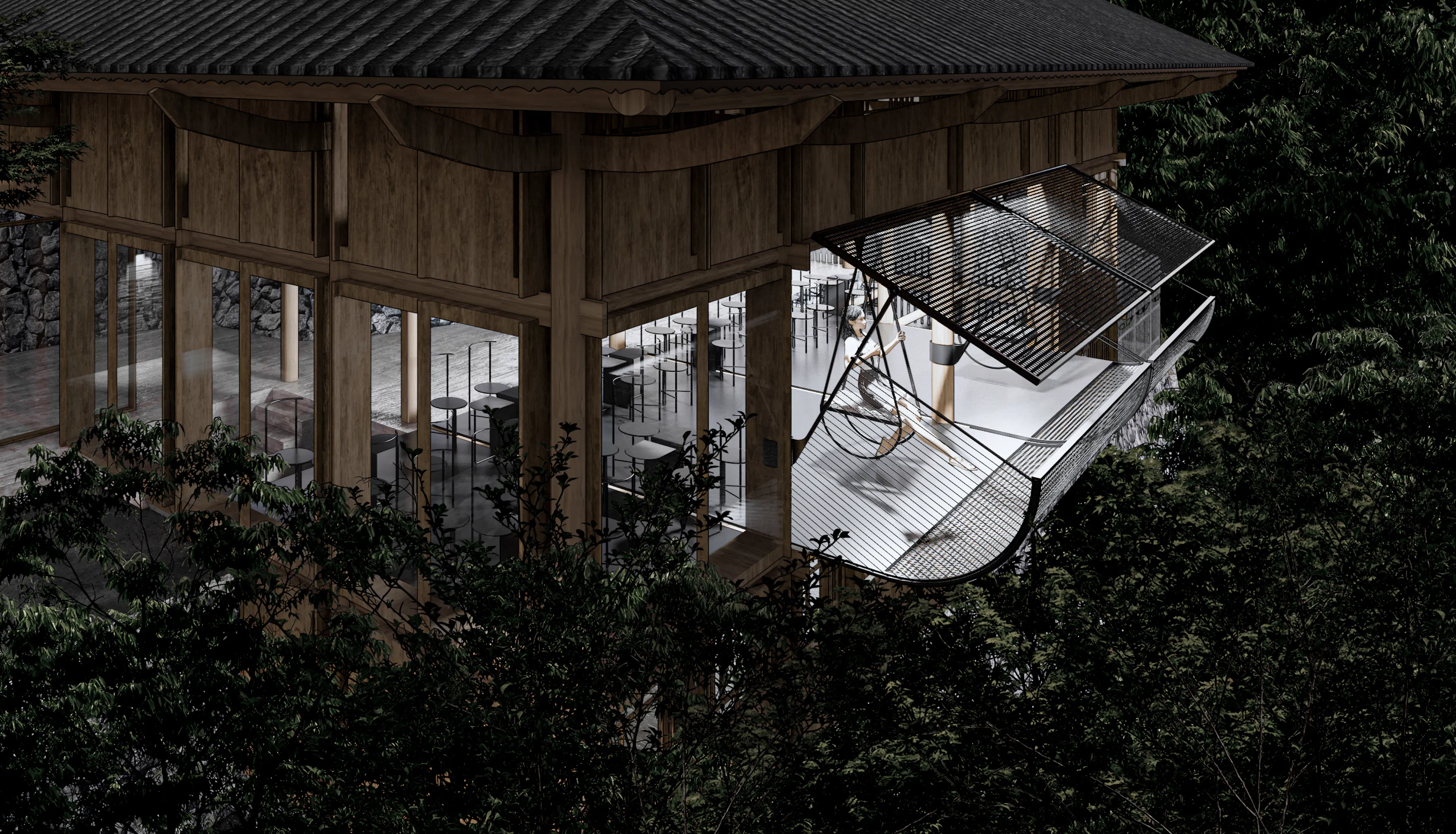 Sway in the Mountains: Miao Village Stilted Wooden House Hotel — 10