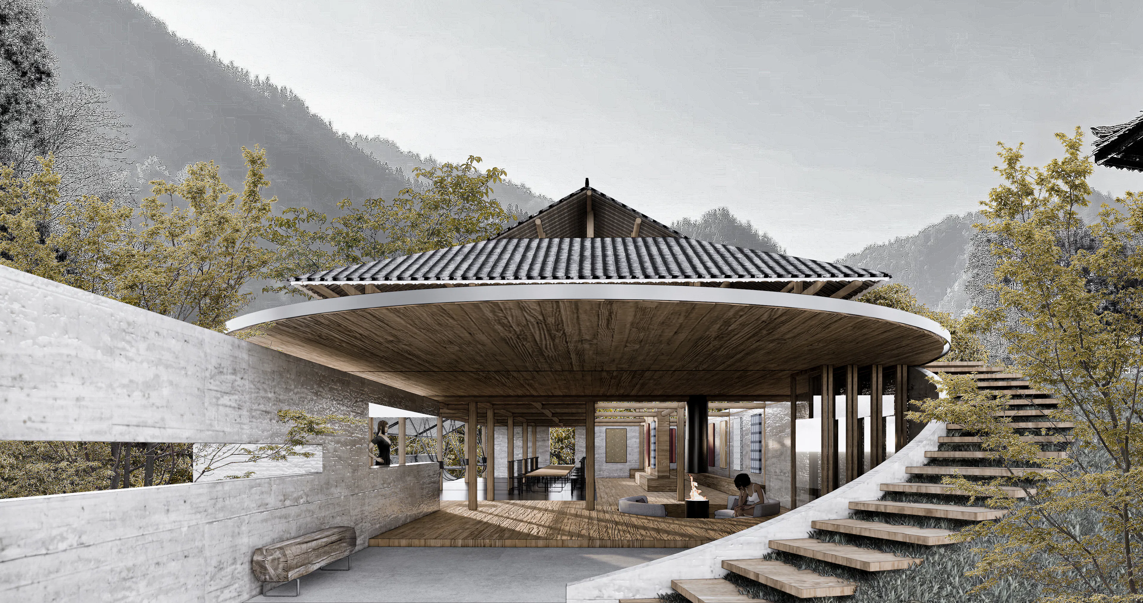 Sway in the Mountains: Miao Village Stilted Wooden House Hotel — 13