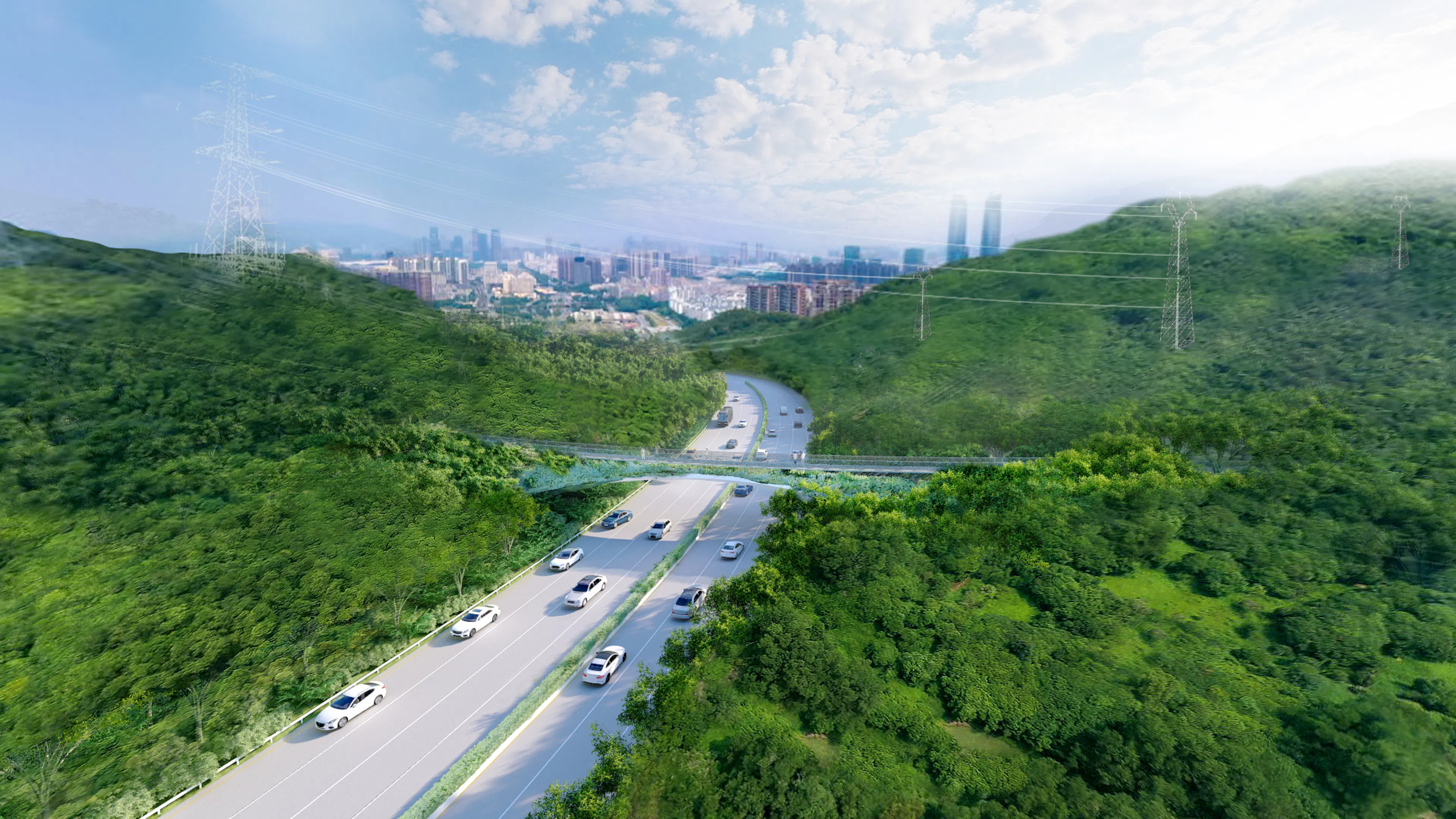 Meilin Mountain – Yinhu Mountain Corridor Bridge