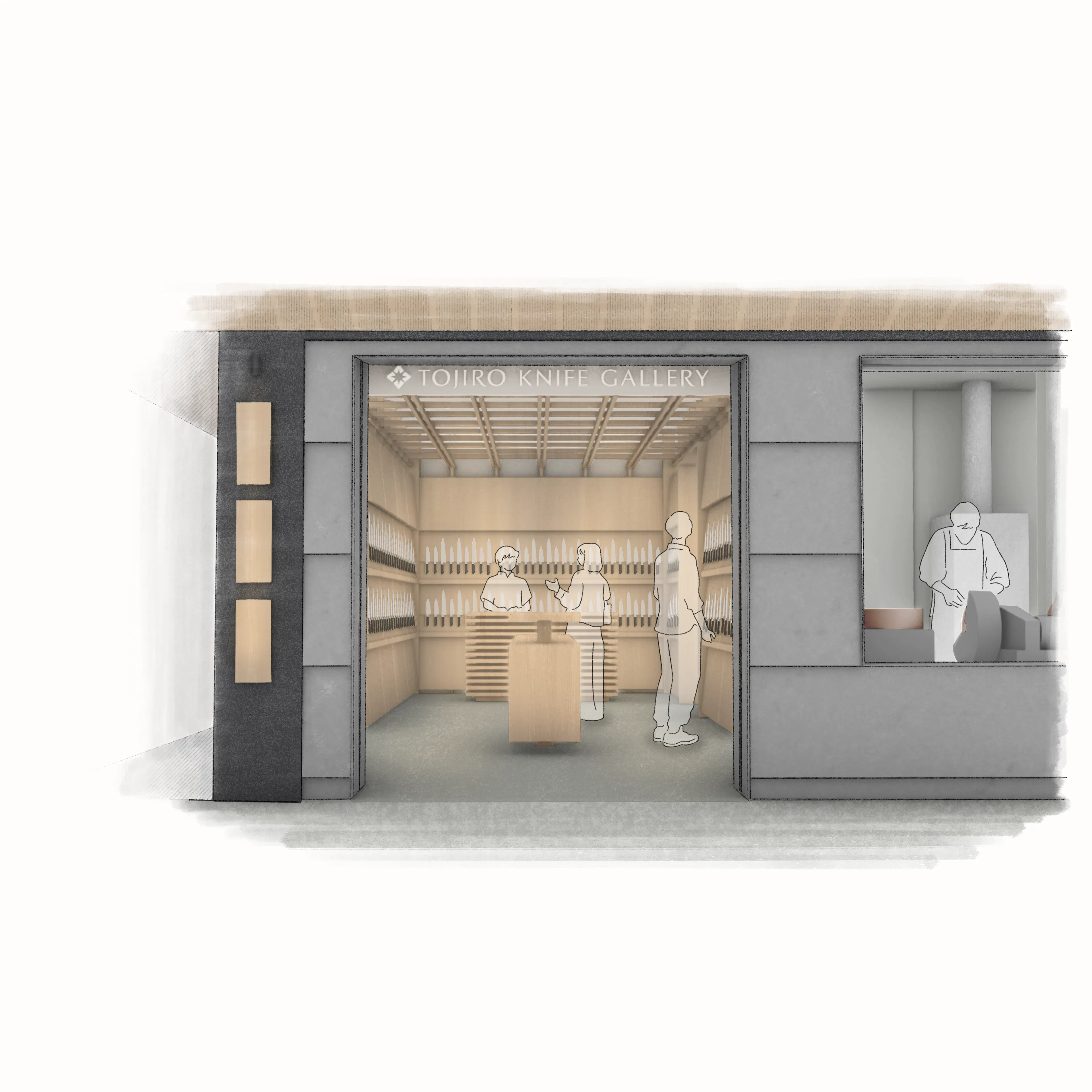 Tojiro Knife Gallery Osaka — 15